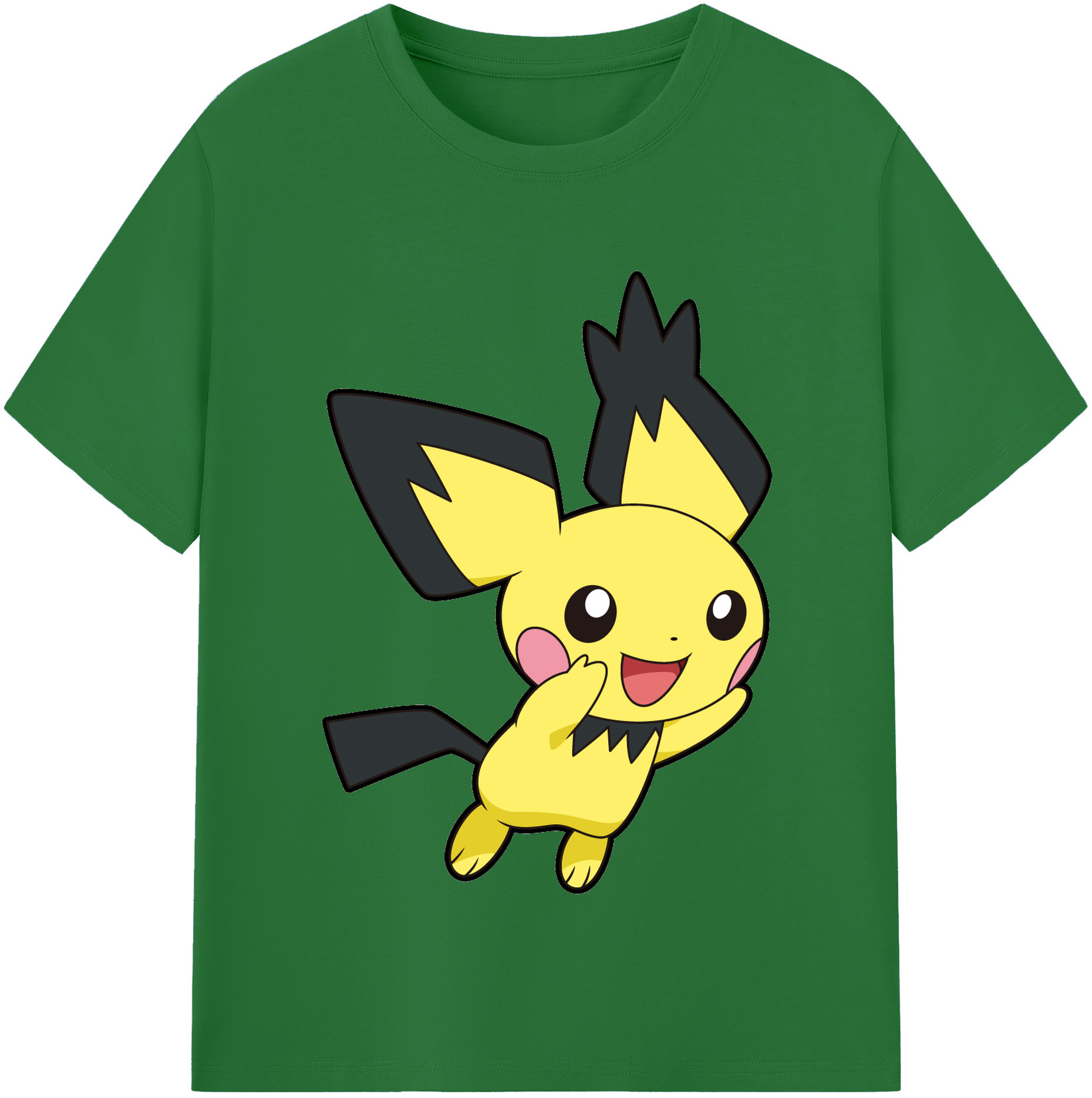 ポケットモンスター Pokémon 綿100％半袖Tシャツ（フロントプリント）