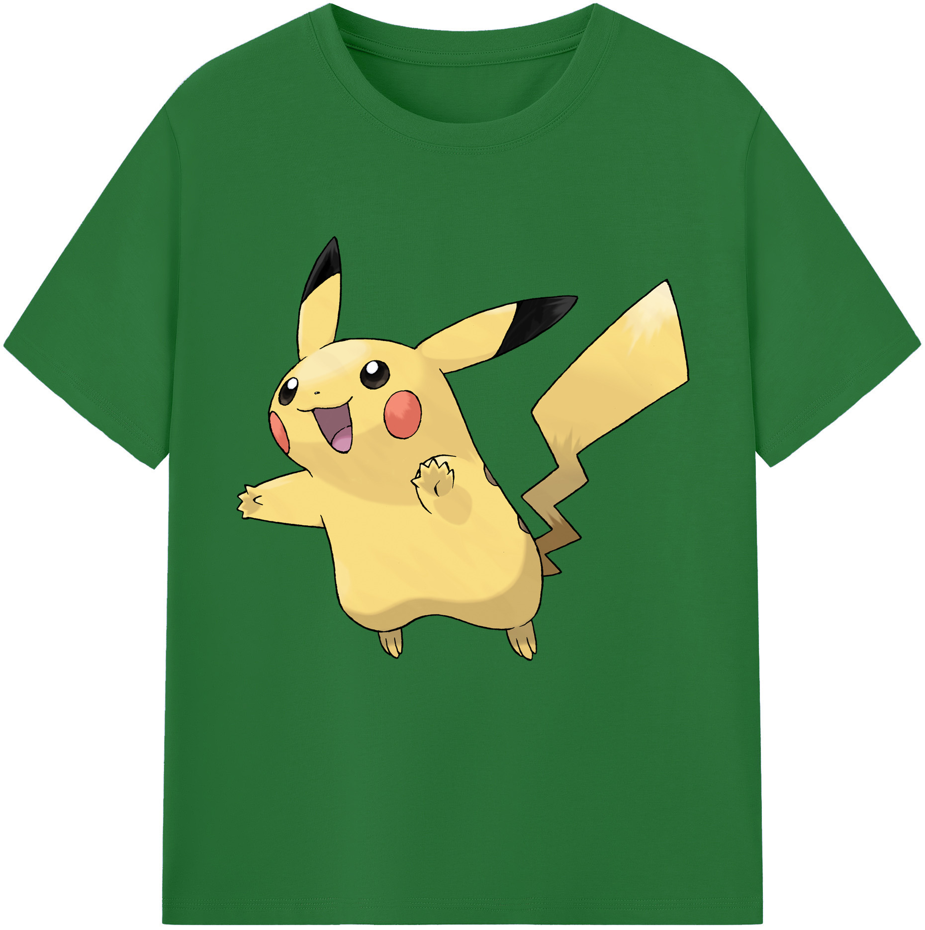 （画像用） ポケットモンスター Pokémon 綿100％半袖Tシャツ（フロントプリント）