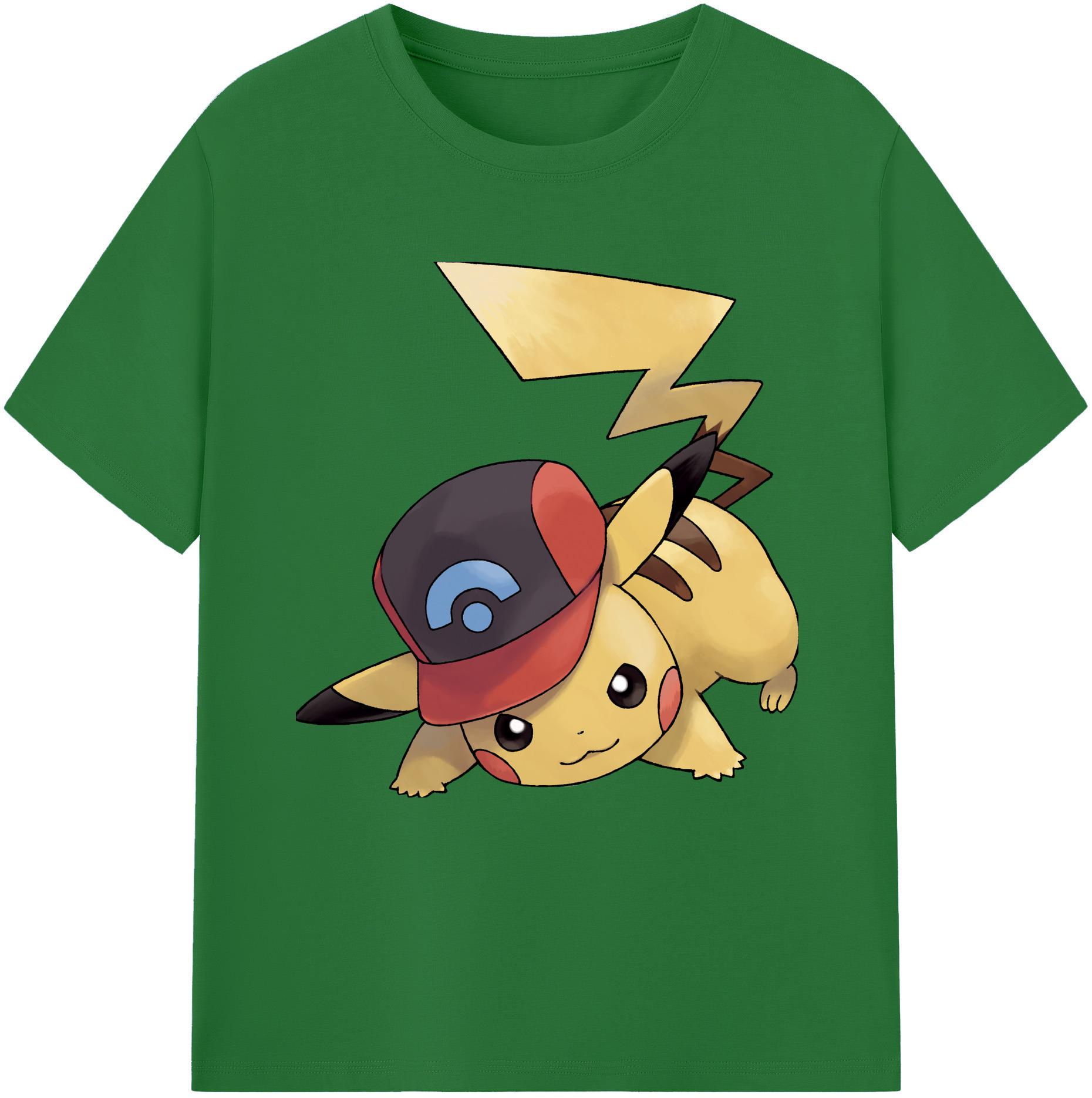 （画像用） ポケットモンスター Pokémon 綿100％半袖Tシャツ（フロントプリント）