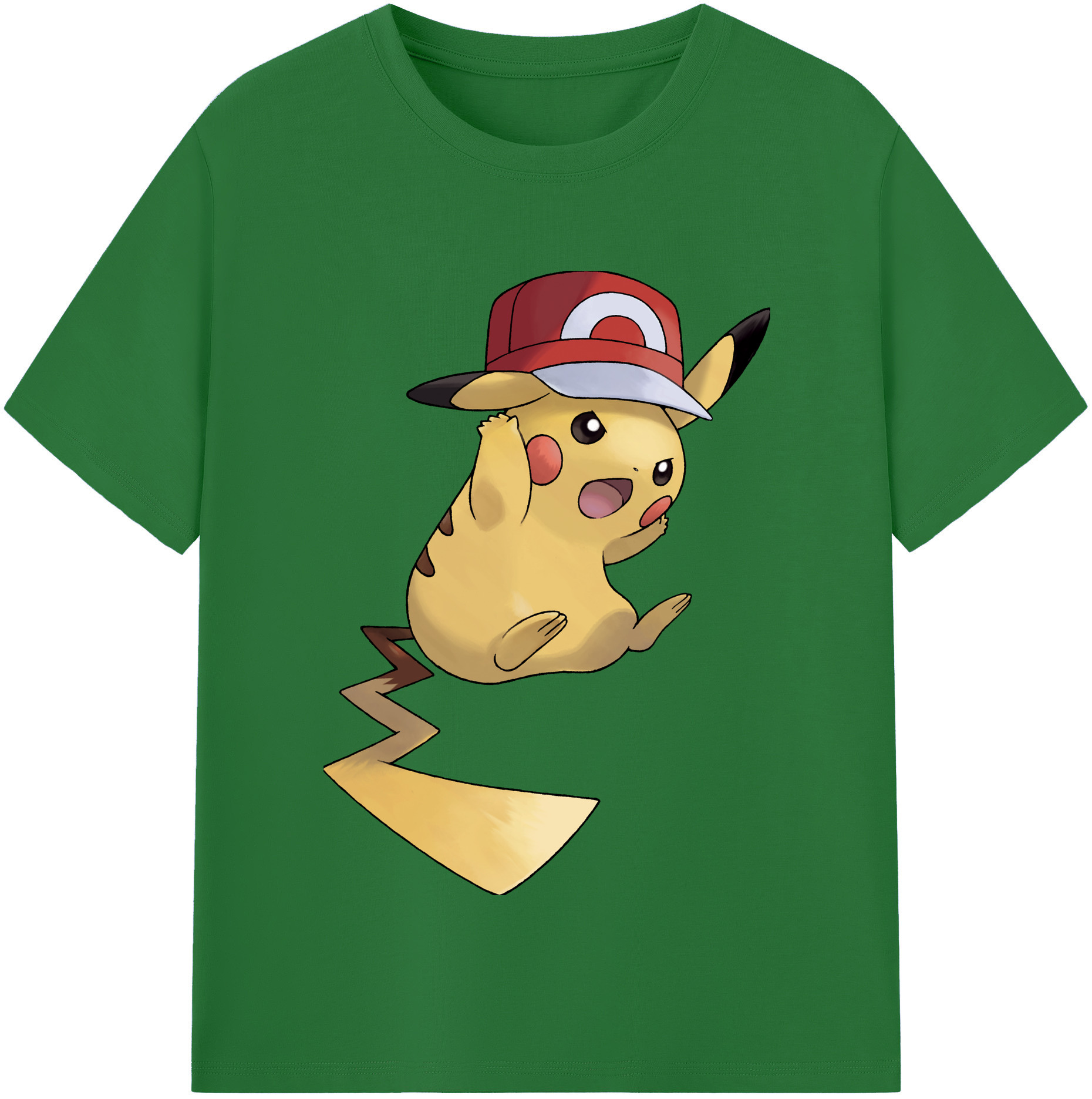 （画像用） ポケットモンスター Pokémon 綿100％半袖Tシャツ（フロントプリント）