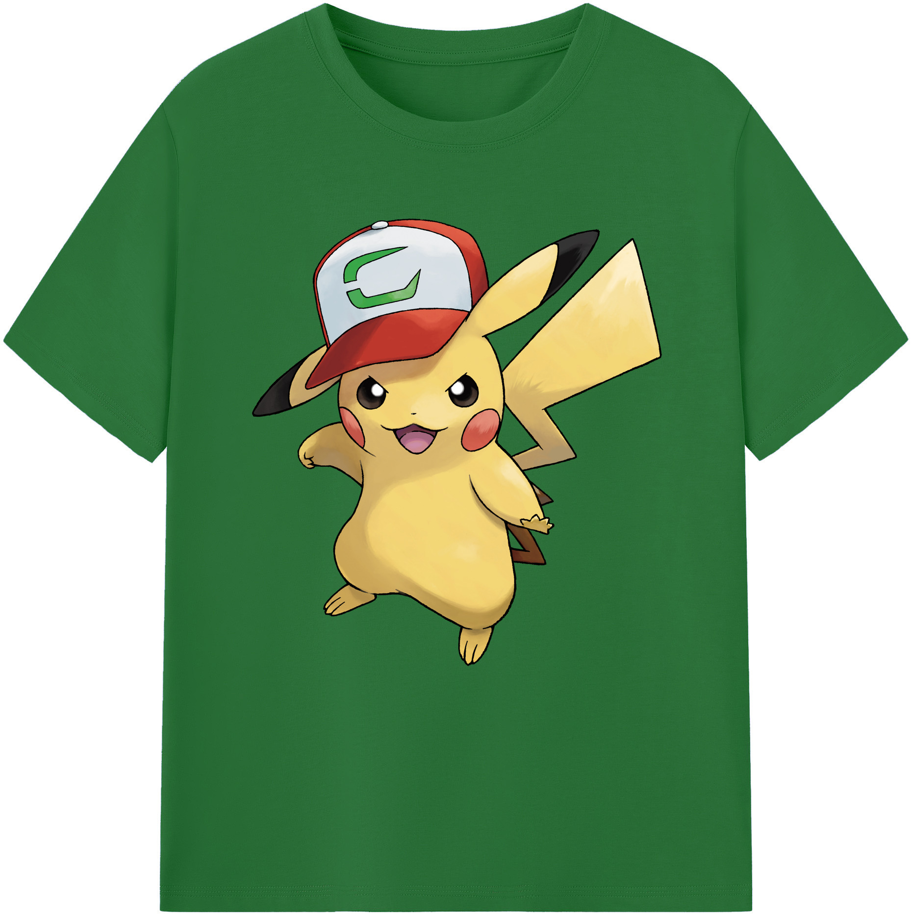 （画像用） ポケットモンスター Pokémon 綿100％半袖Tシャツ（フロントプリント）