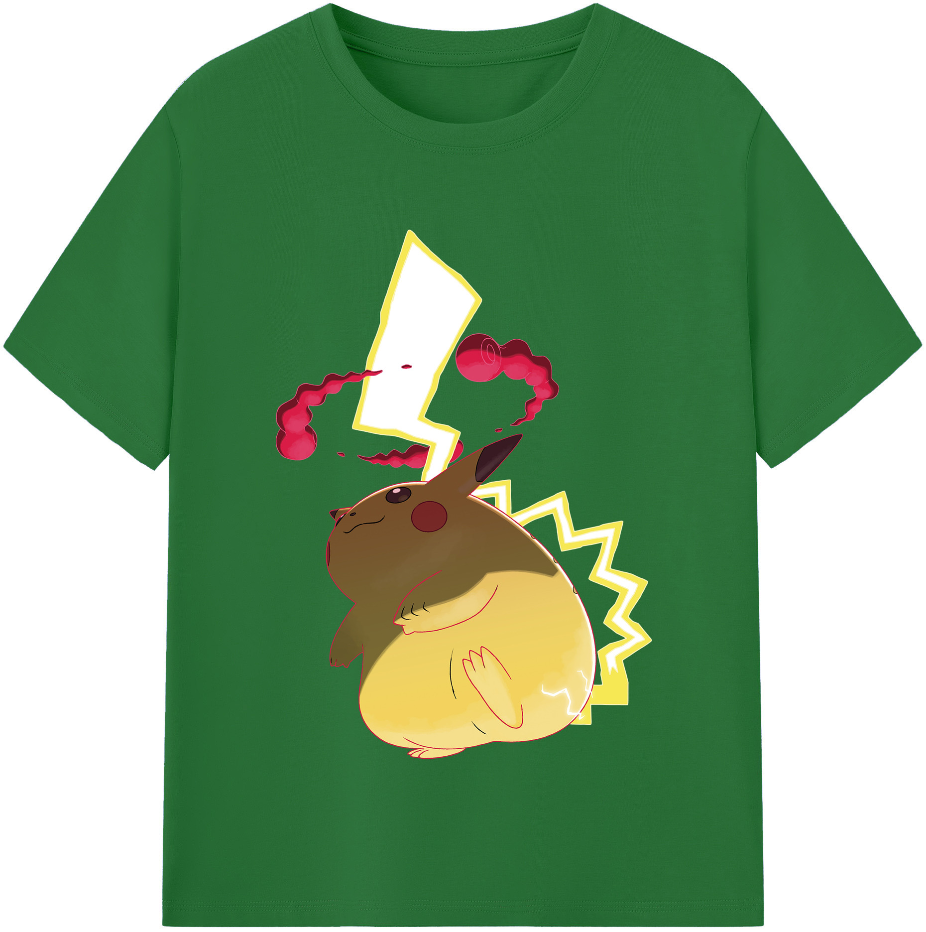 （画像用） ポケットモンスター Pokémon 綿100％半袖Tシャツ（フロントプリント）