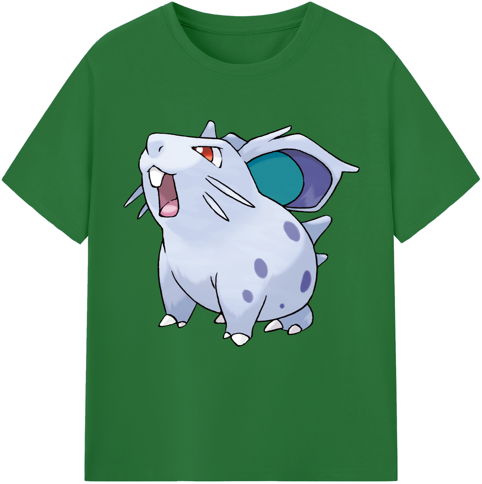 （画像用） ポケットモンスター Pokémon 綿100％半袖Tシャツ（フロントプリント）
