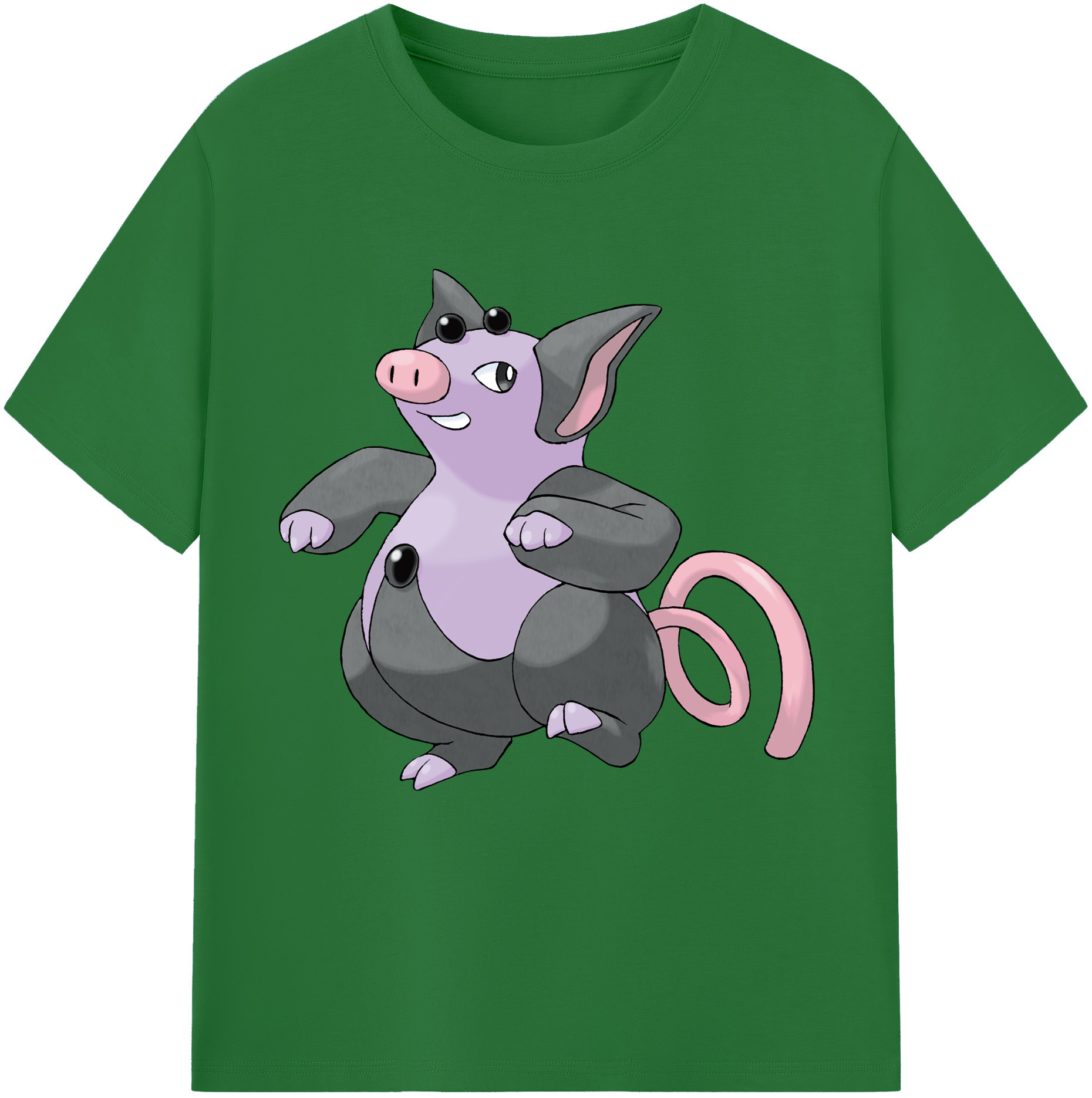 （画像用） ポケットモンスター Pokémon 綿100％半袖Tシャツ（フロントプリント）