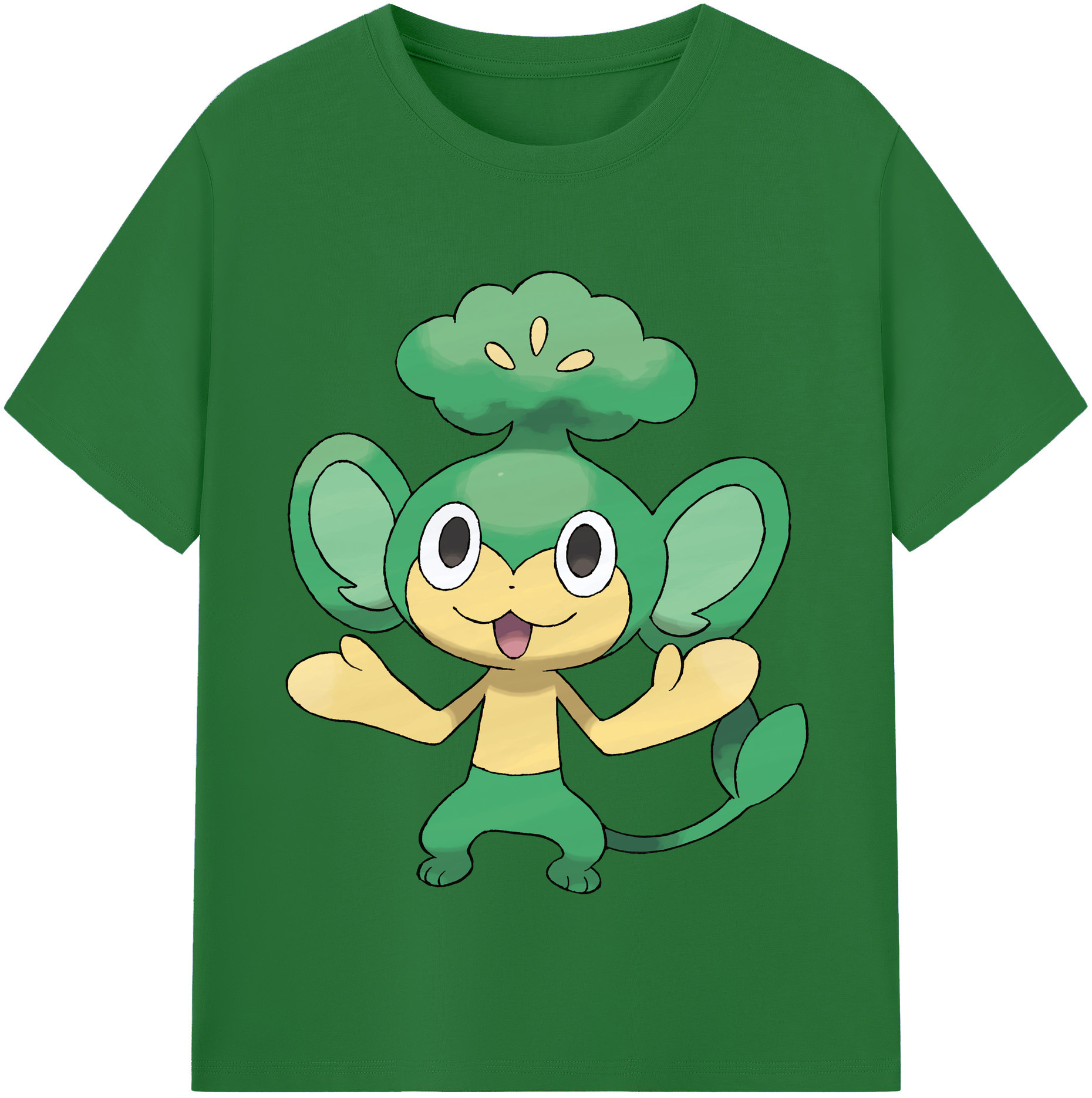 （画像用） ポケットモンスター Pokémon 綿100％半袖Tシャツ（フロントプリント）