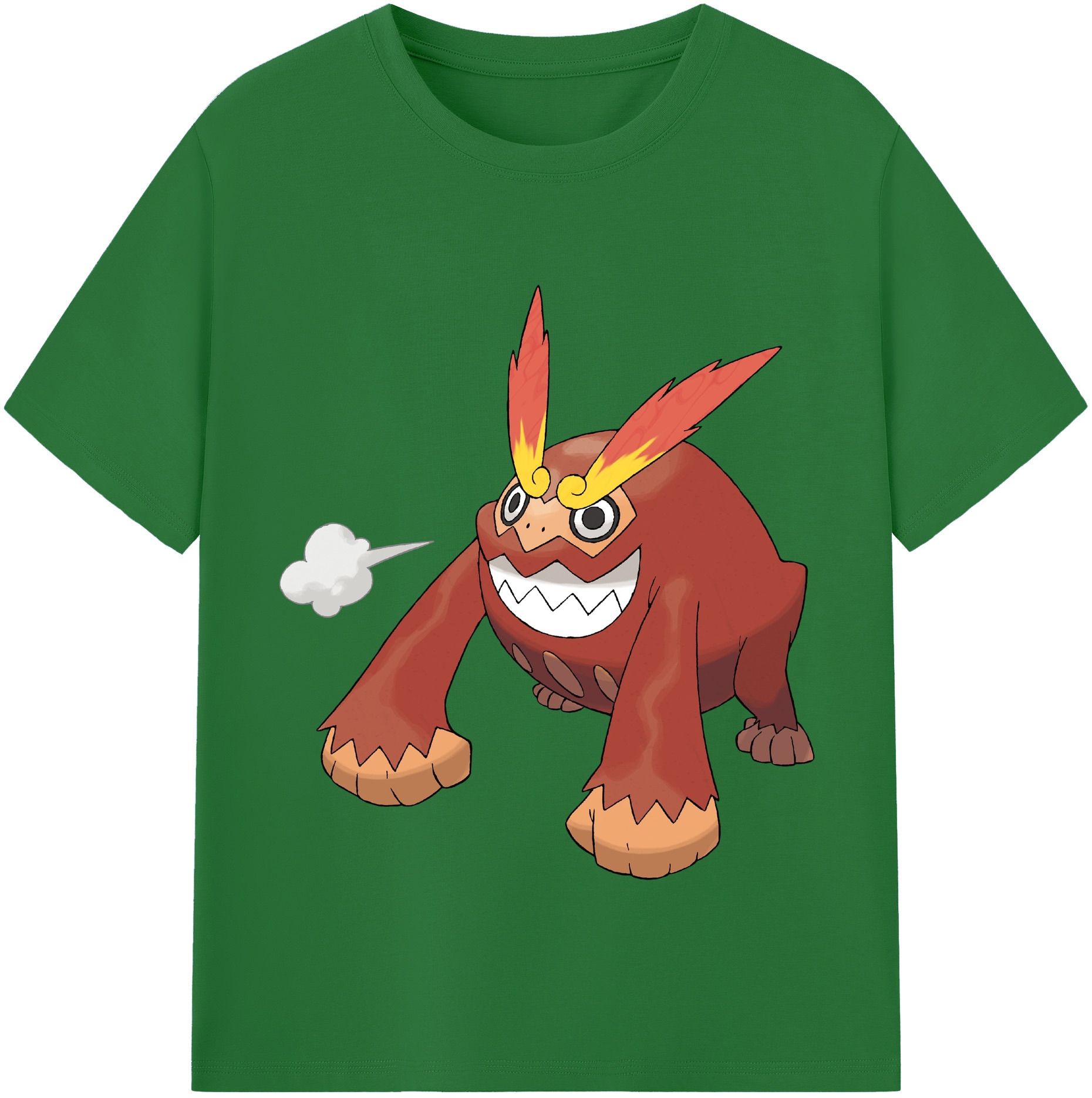 （画像用） ポケットモンスター Pokémon 綿100％半袖Tシャツ（フロントプリント）