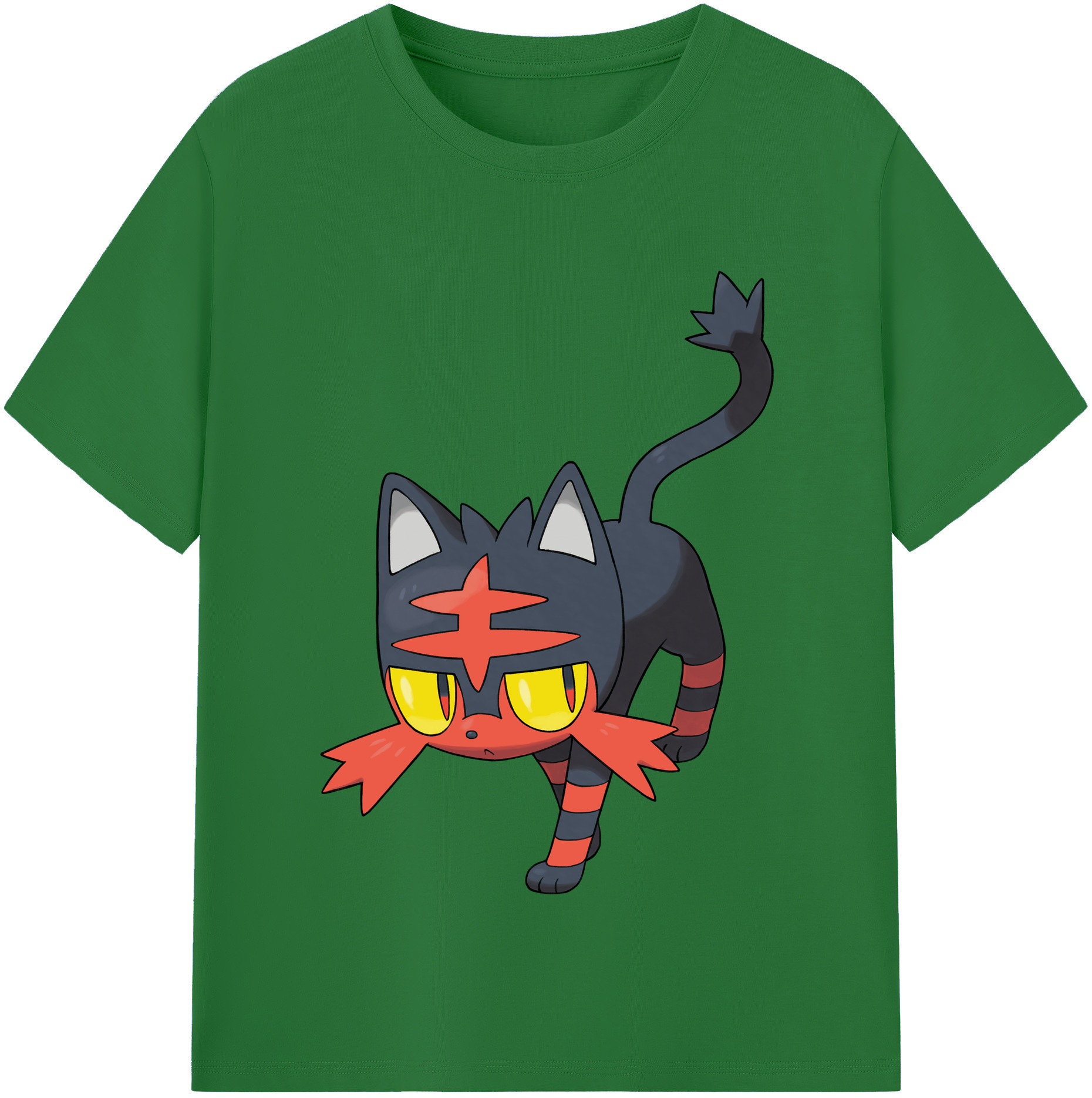 （画像用） ポケットモンスター Pokémon 綿100％半袖Tシャツ（フロントプリント）