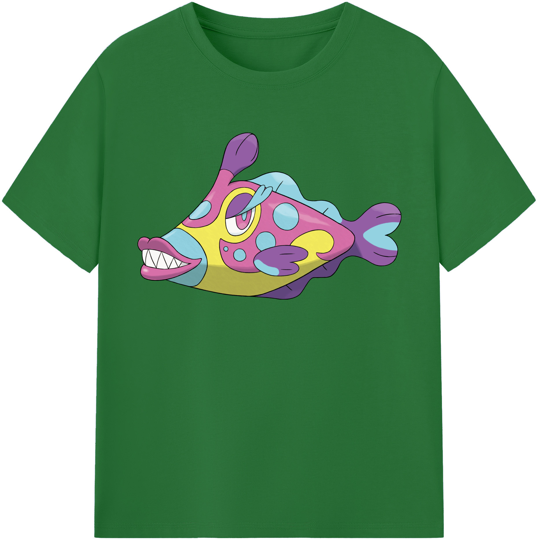 （画像用） ポケットモンスター Pokémon 綿100％半袖Tシャツ（フロントプリント）