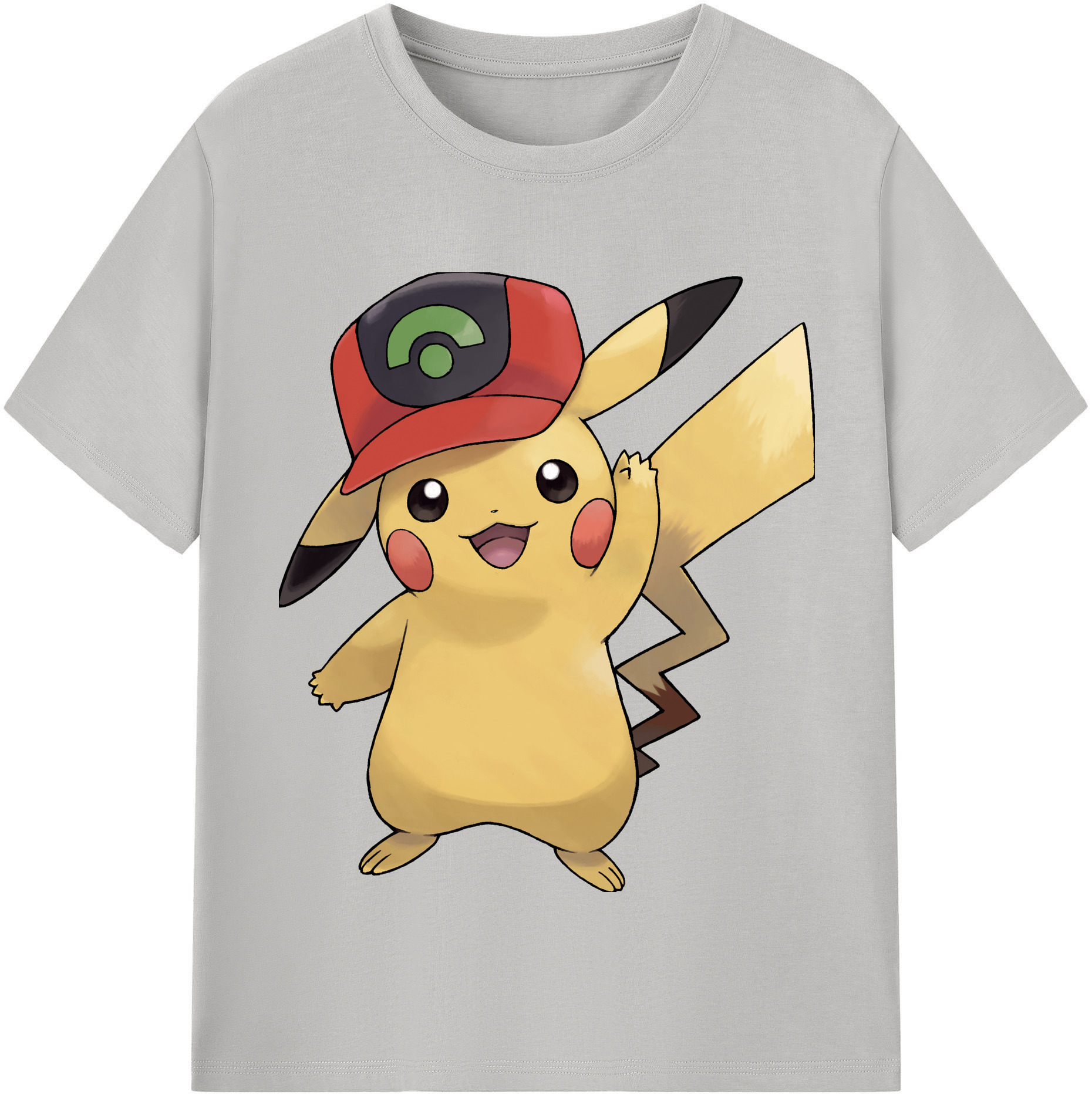 （画像用） ポケットモンスター Pokémon 綿100％半袖Tシャツ（フロントプリント）