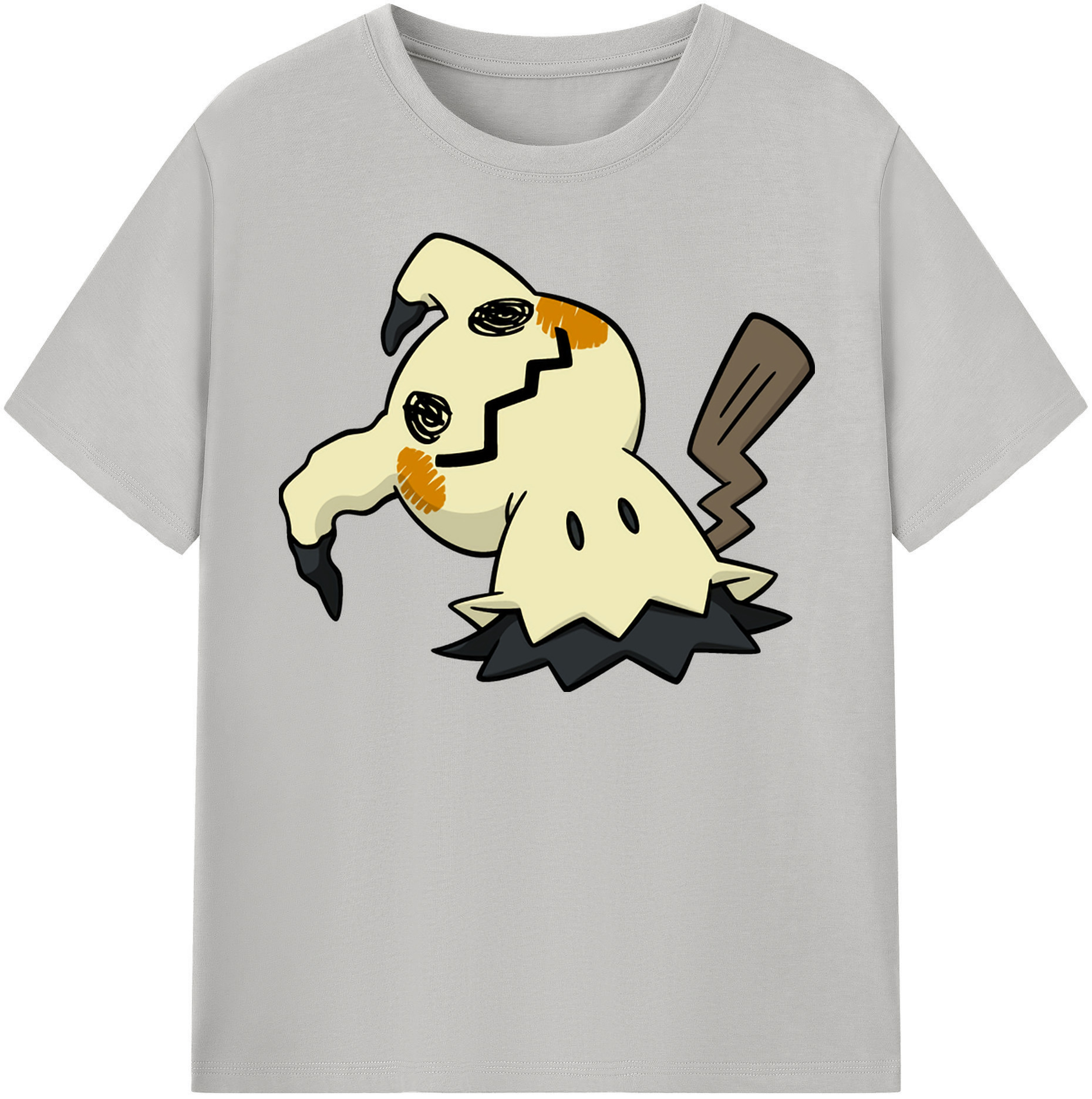 （画像用） ポケットモンスター Pokémon 綿100％半袖Tシャツ（フロントプリント）
