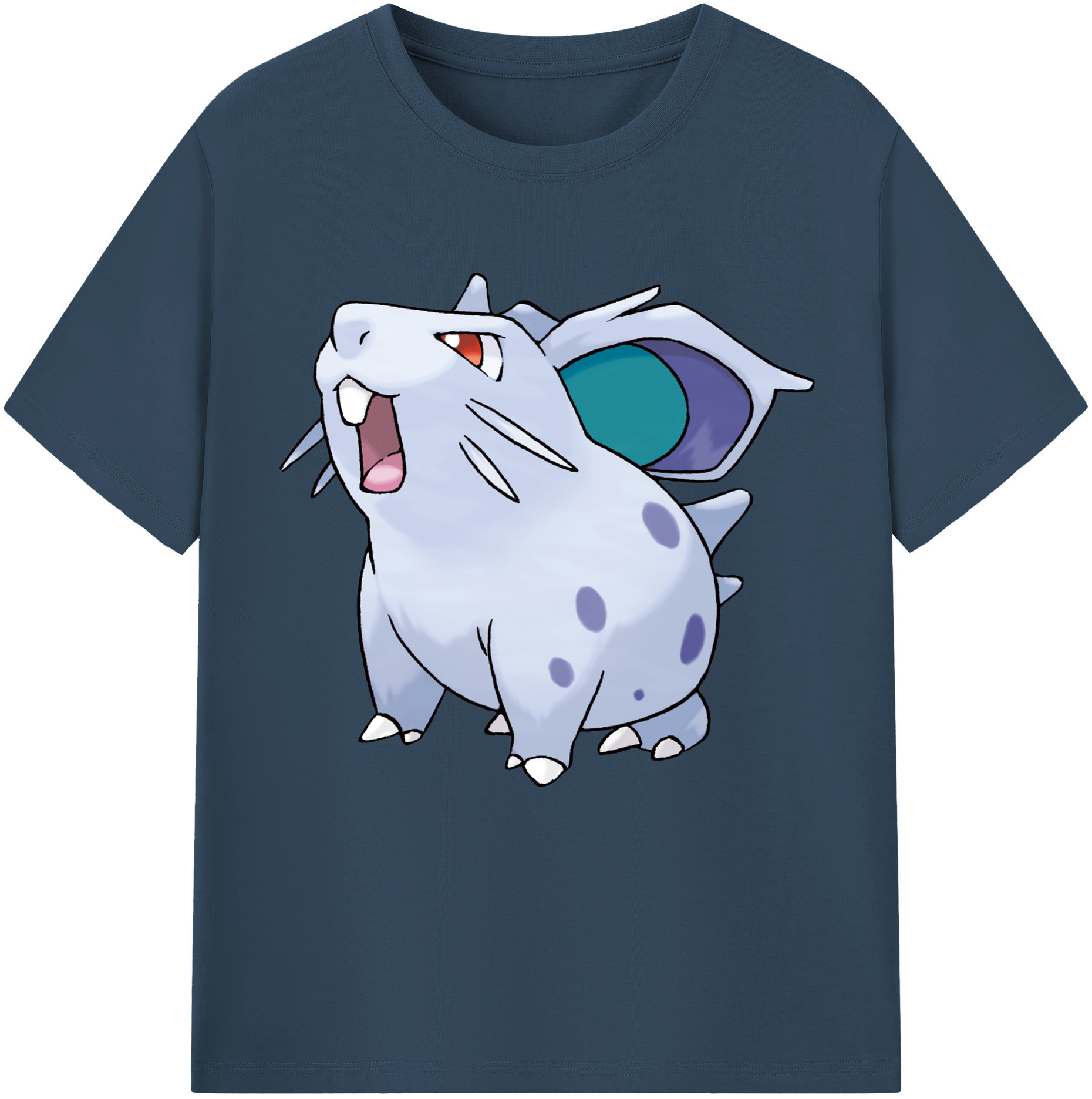 （画像用） ポケットモンスター Pokémon 綿100％半袖Tシャツ（フロントプリント）