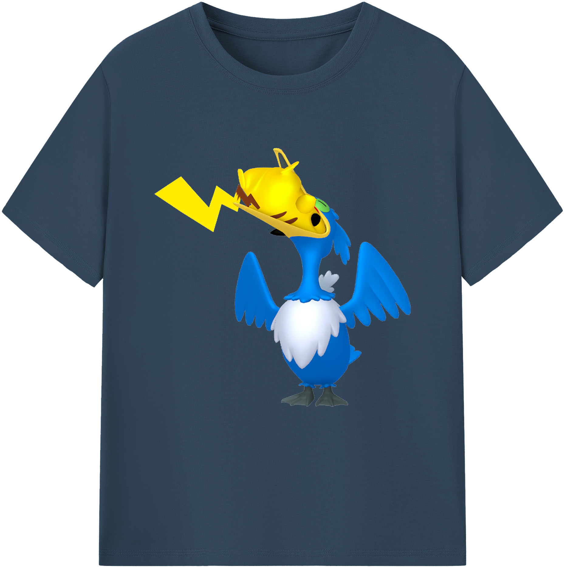 （画像用） ポケットモンスター Pokémon 綿100％半袖Tシャツ（フロントプリント）