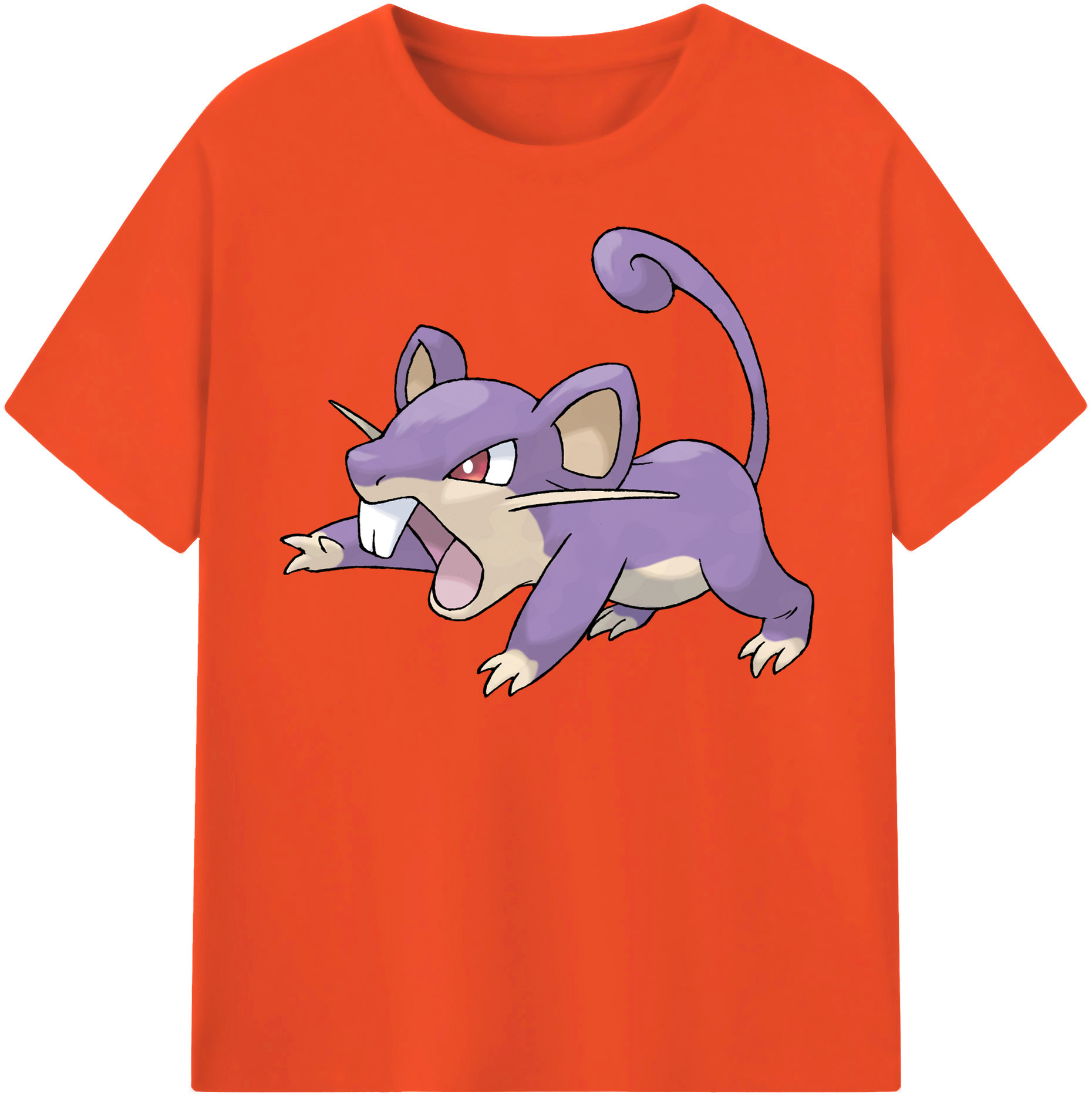 （画像用） ポケットモンスター Pokémon 綿100％半袖Tシャツ（フロントプリント）