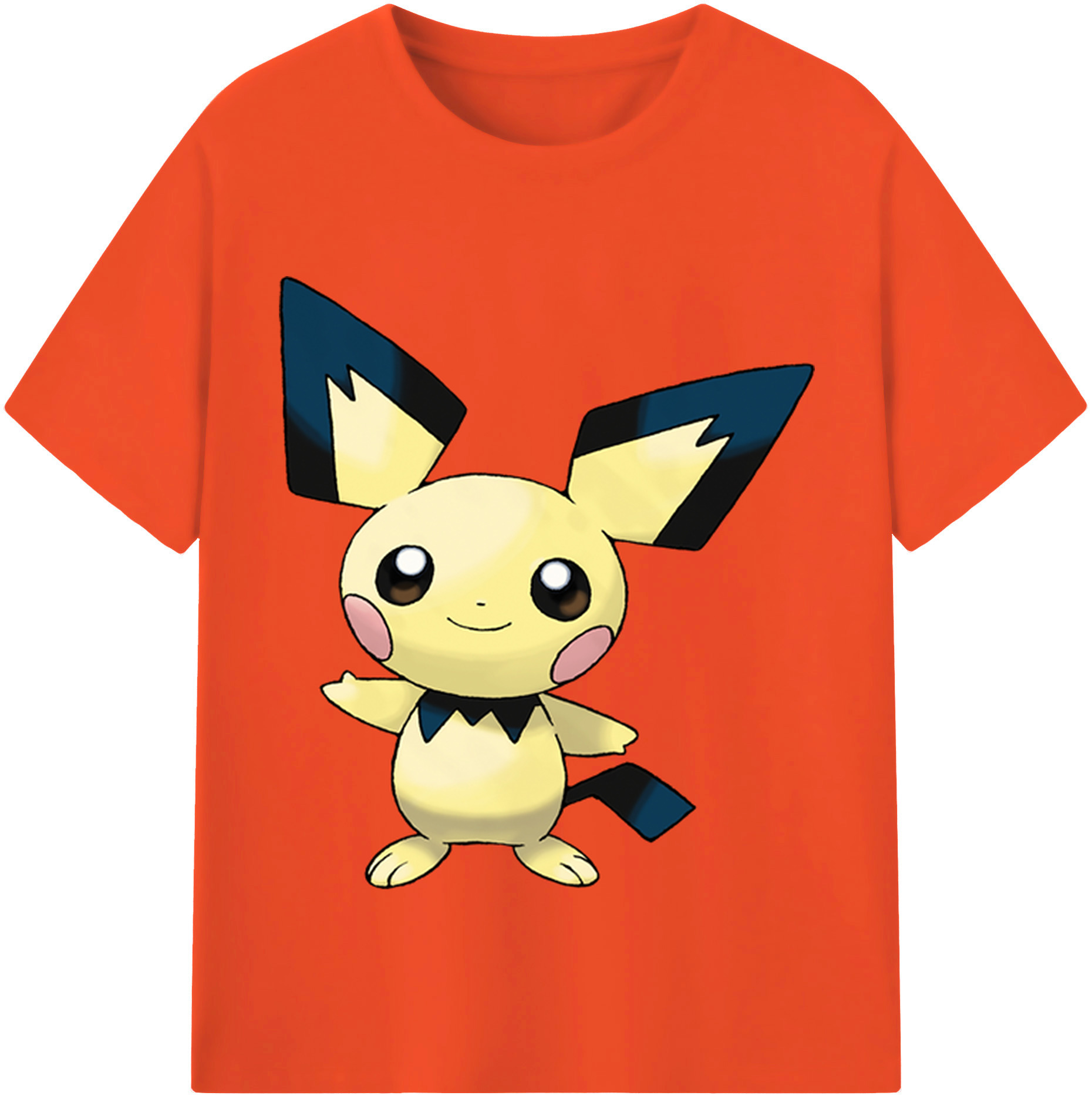 （画像用） ポケットモンスター Pokémon 綿100％半袖Tシャツ（フロントプリント）