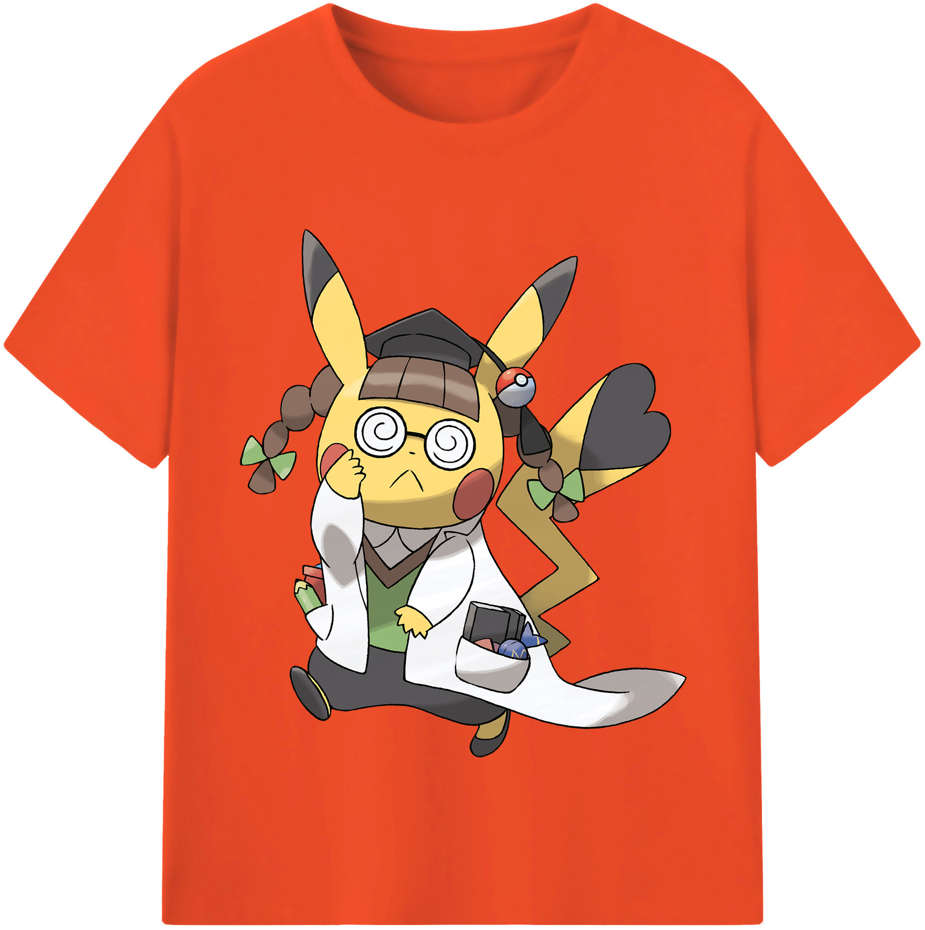 （画像用） ポケットモンスター Pokémon 綿100％半袖Tシャツ（フロントプリント）