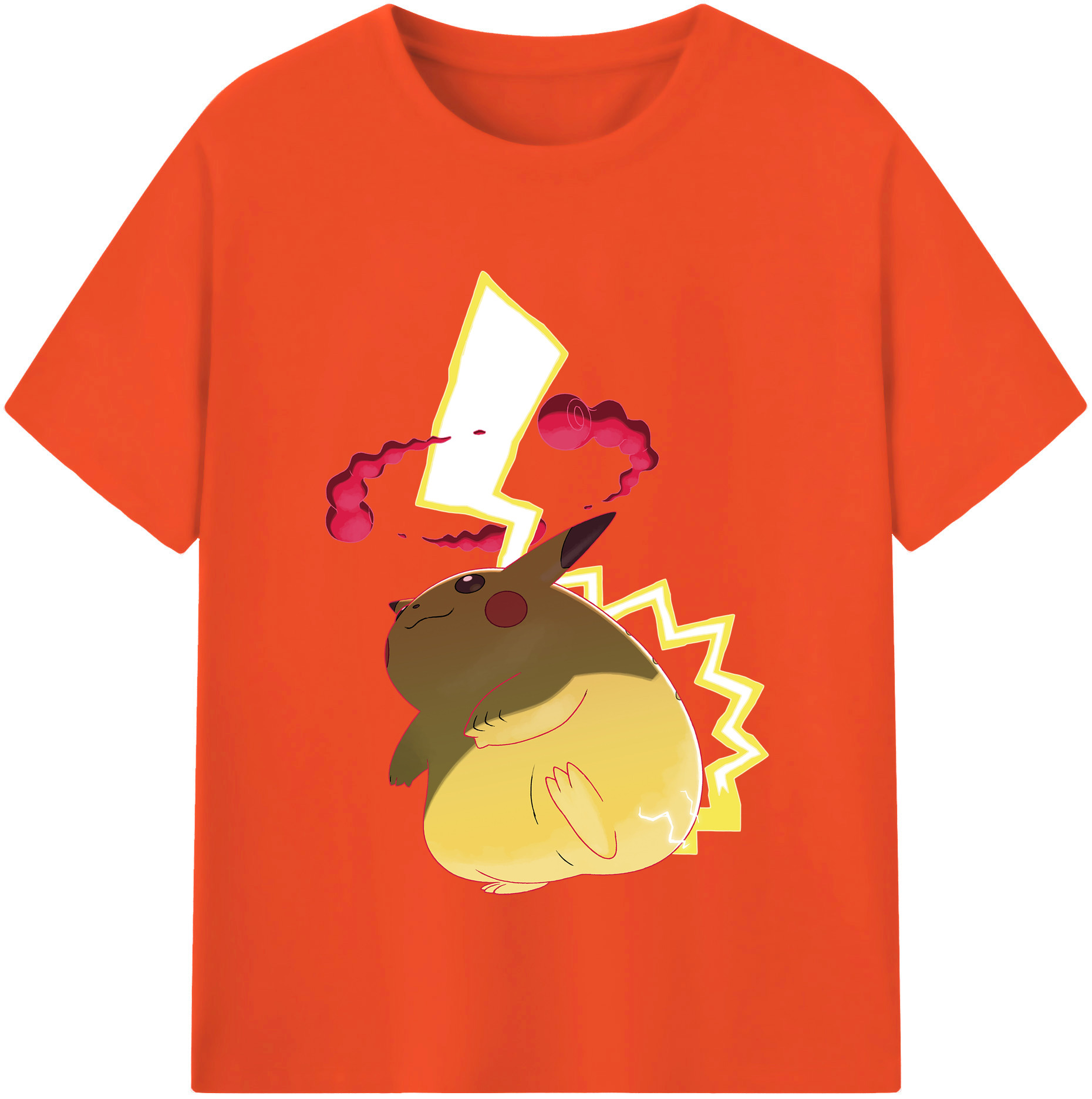 （画像用） ポケットモンスター Pokémon 綿100％半袖Tシャツ（フロントプリント）
