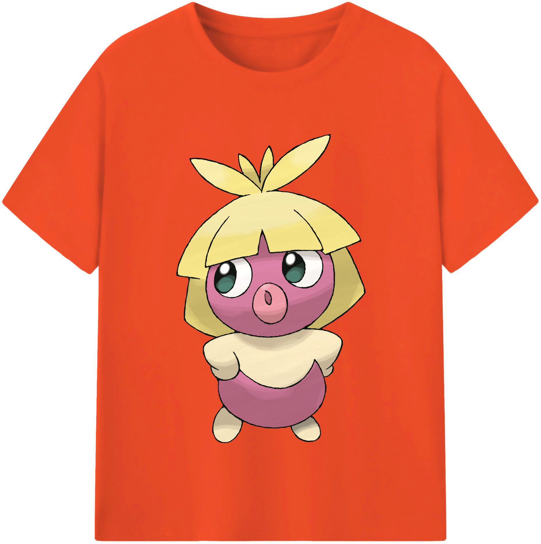 （画像用） ポケットモンスター Pokémon 綿100％半袖Tシャツ（フロントプリント）