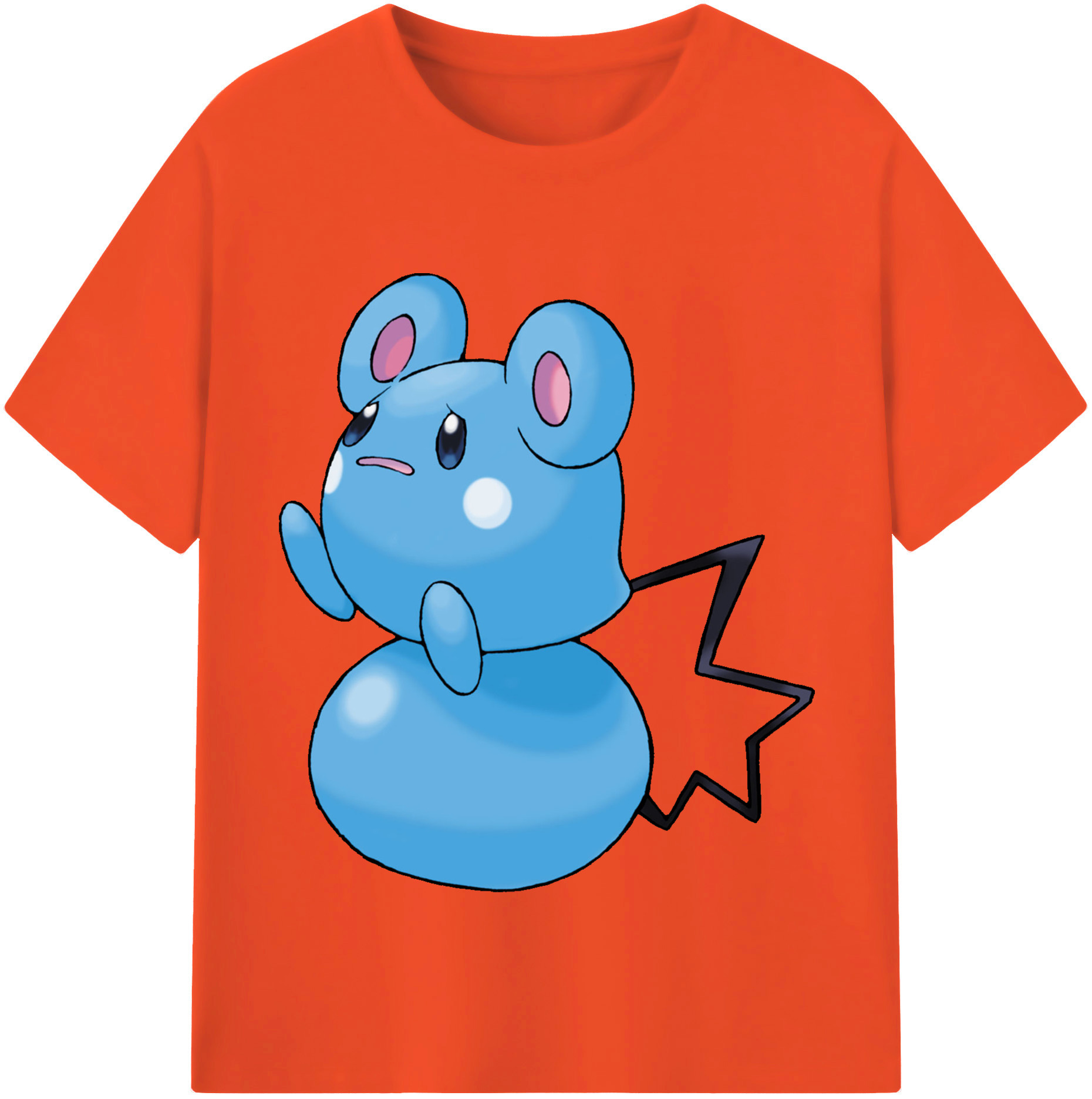 （画像用） ポケットモンスター Pokémon 綿100％半袖Tシャツ（フロントプリント）