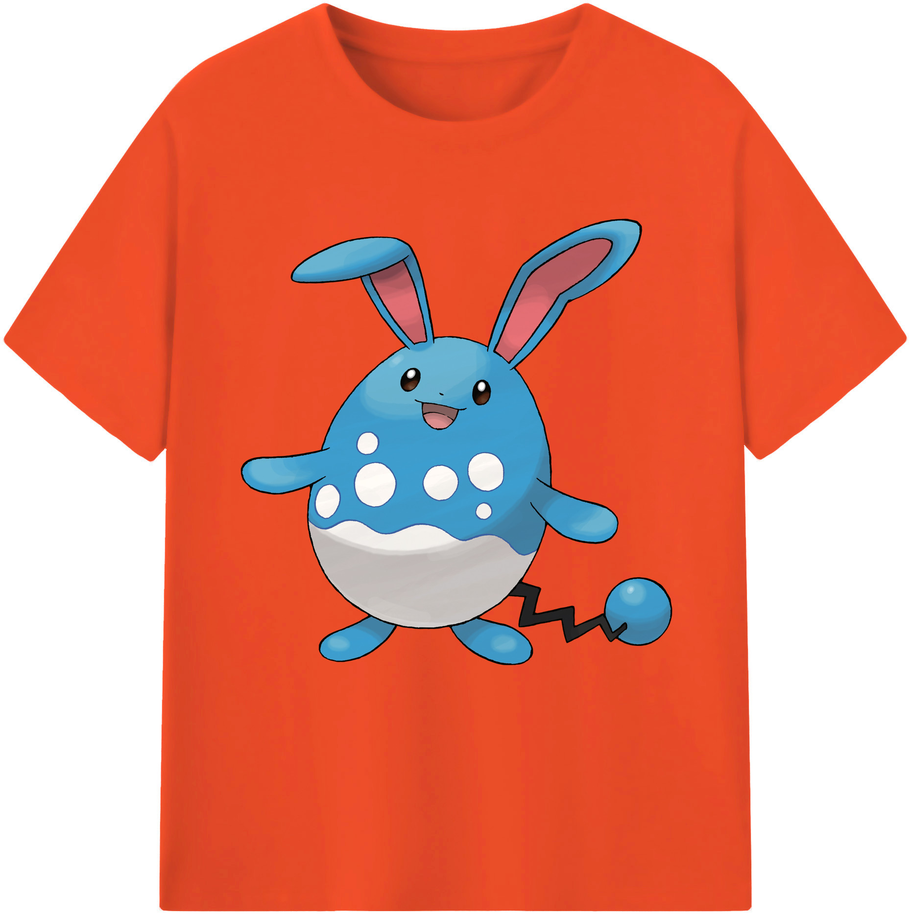 （画像用） ポケットモンスター Pokémon 綿100％半袖Tシャツ（フロントプリント）