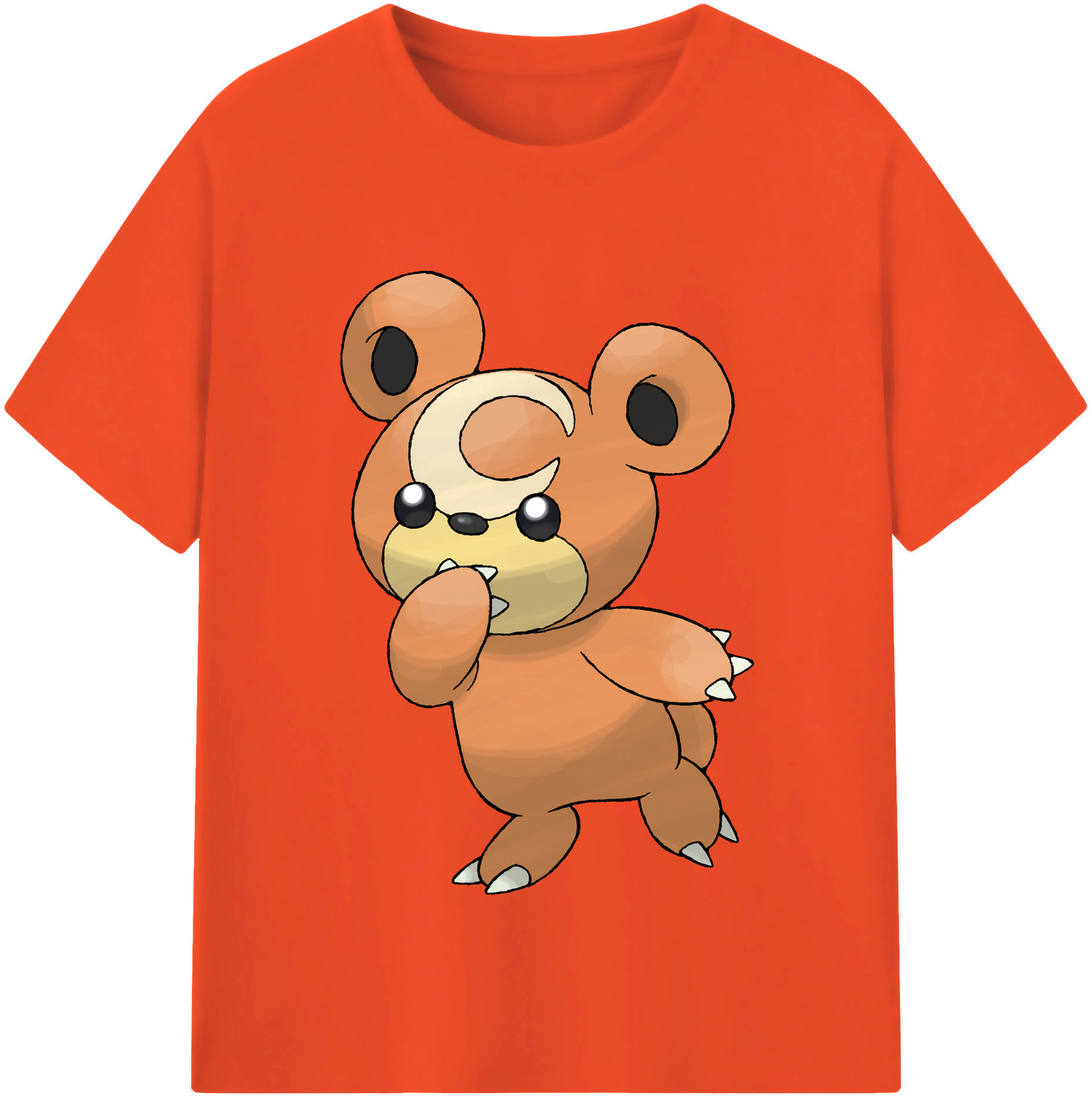 （画像用） ポケットモンスター Pokémon 綿100％半袖Tシャツ（フロントプリント）