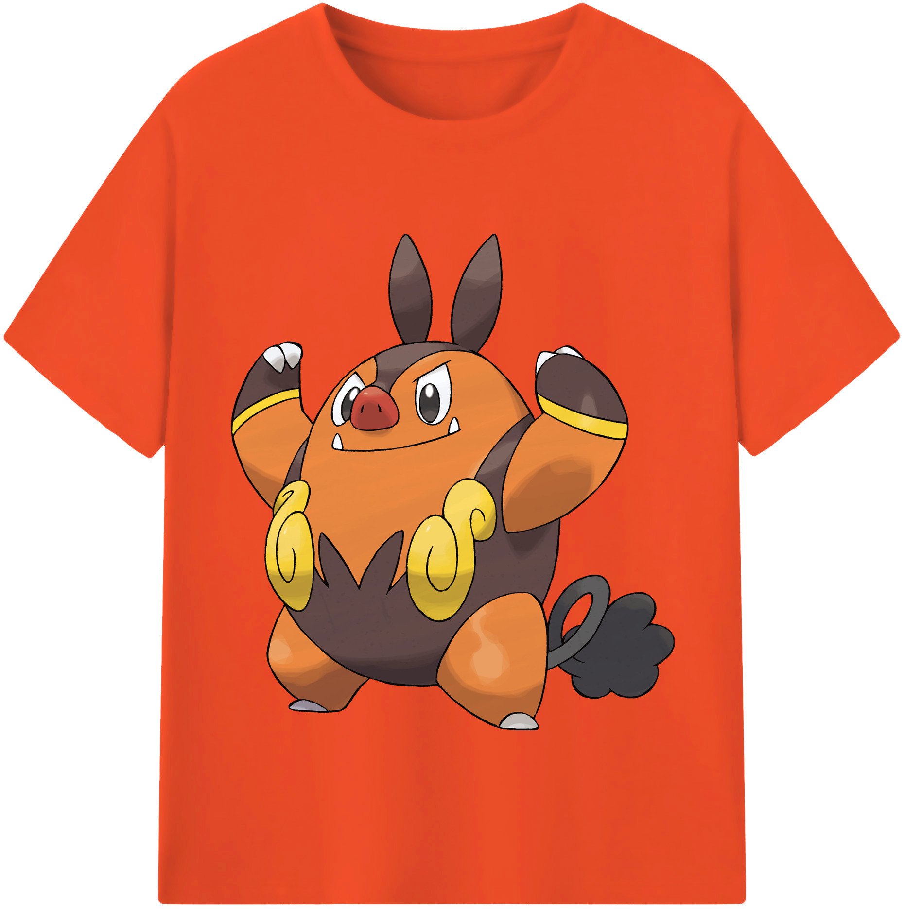（画像用） ポケットモンスター Pokémon 綿100％半袖Tシャツ（フロントプリント）