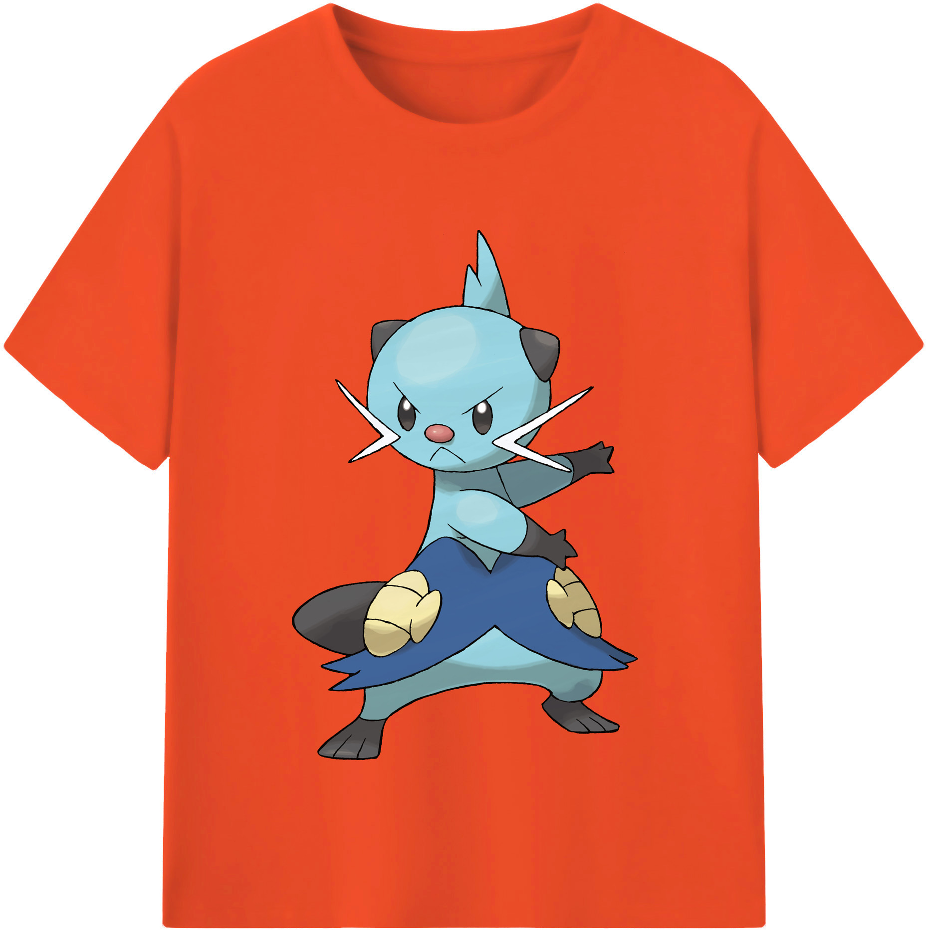（画像用） ポケットモンスター Pokémon 綿100％半袖Tシャツ（フロントプリント）