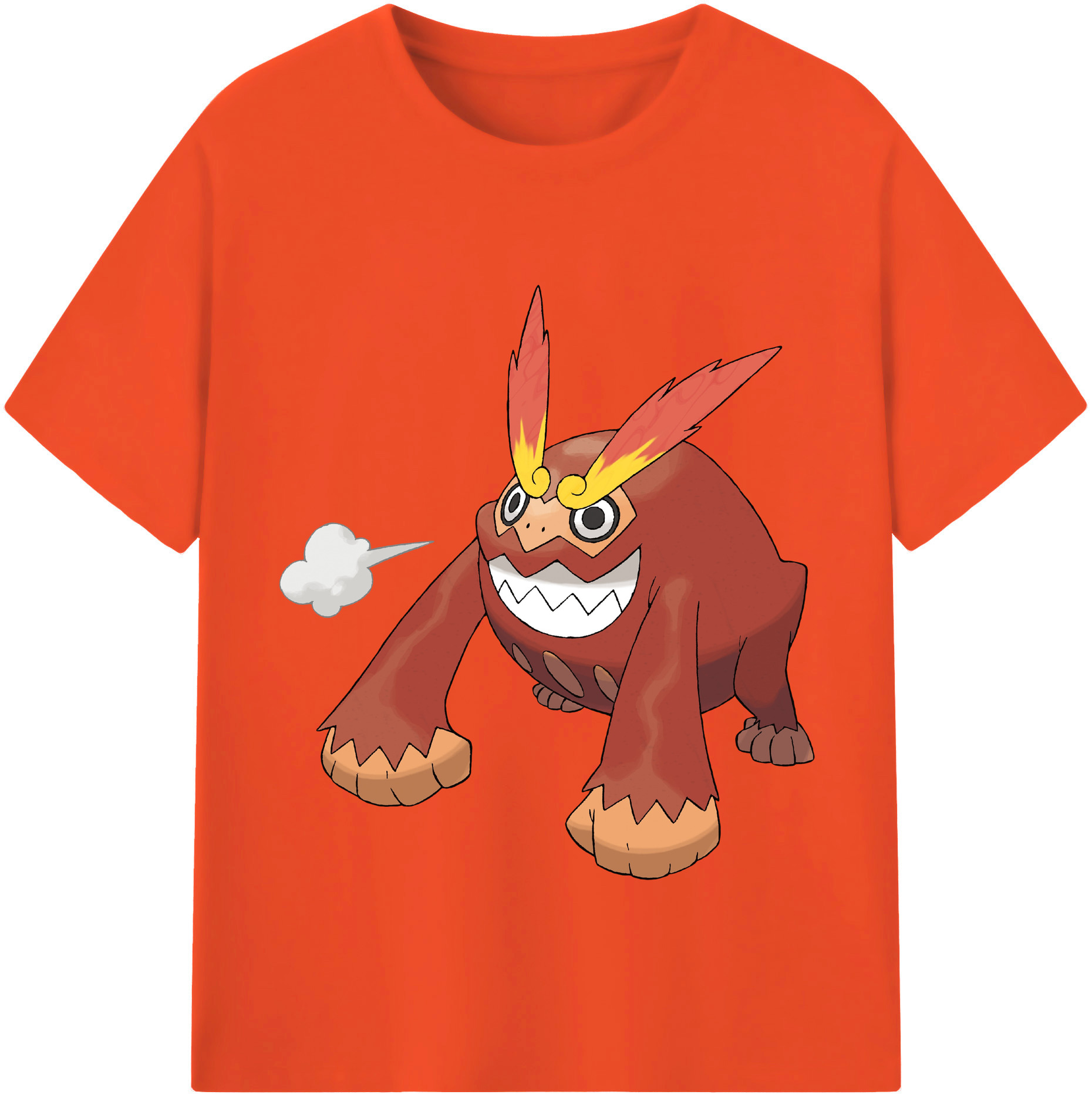 （画像用） ポケットモンスター Pokémon 綿100％半袖Tシャツ（フロントプリント）