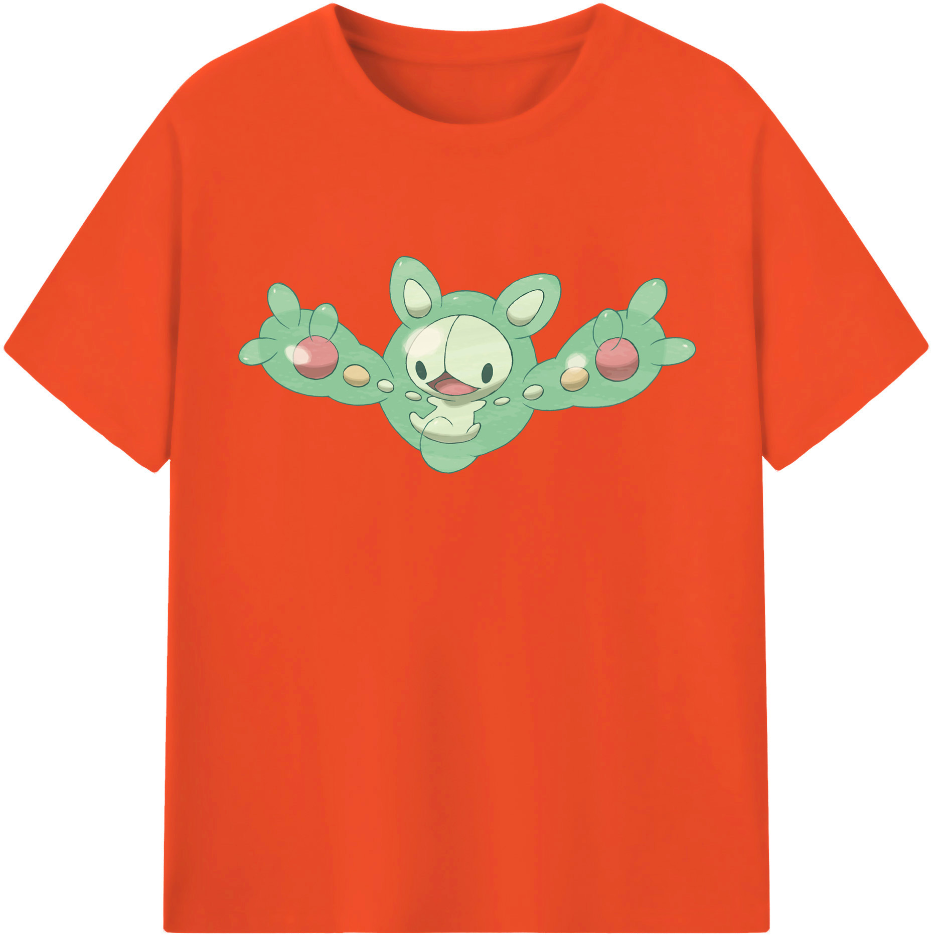 （画像用） ポケットモンスター Pokémon 綿100％半袖Tシャツ（フロントプリント）