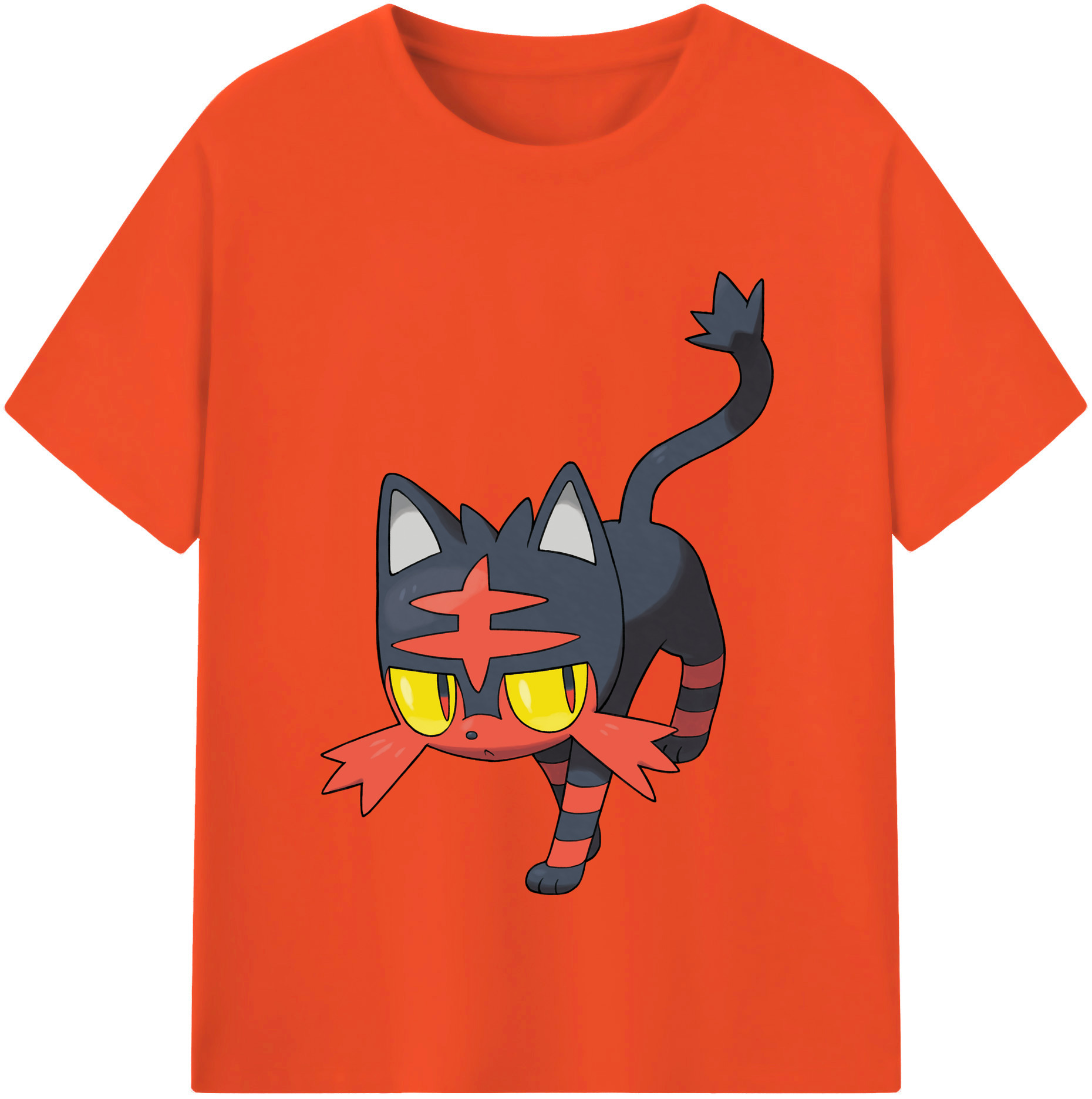 （画像用） ポケットモンスター Pokémon 綿100％半袖Tシャツ（フロントプリント）