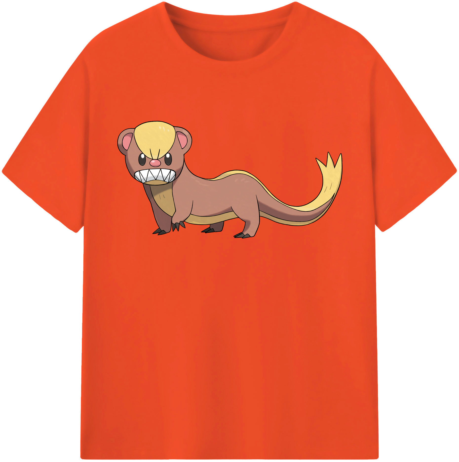 （画像用） ポケットモンスター Pokémon 綿100％半袖Tシャツ（フロントプリント）