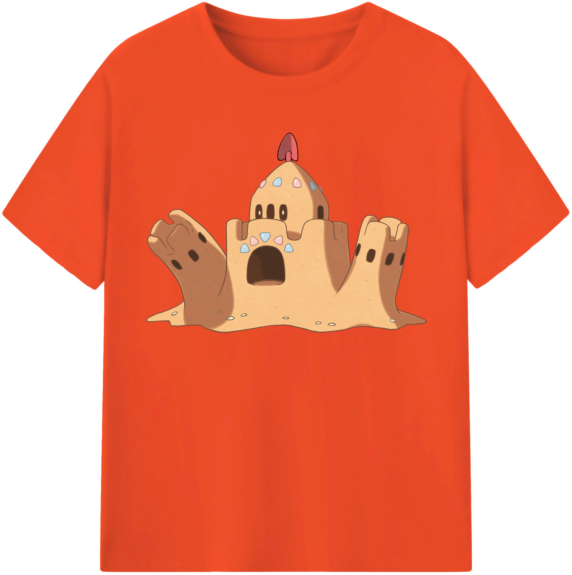 （画像用） ポケットモンスター Pokémon 綿100％半袖Tシャツ（フロントプリント）