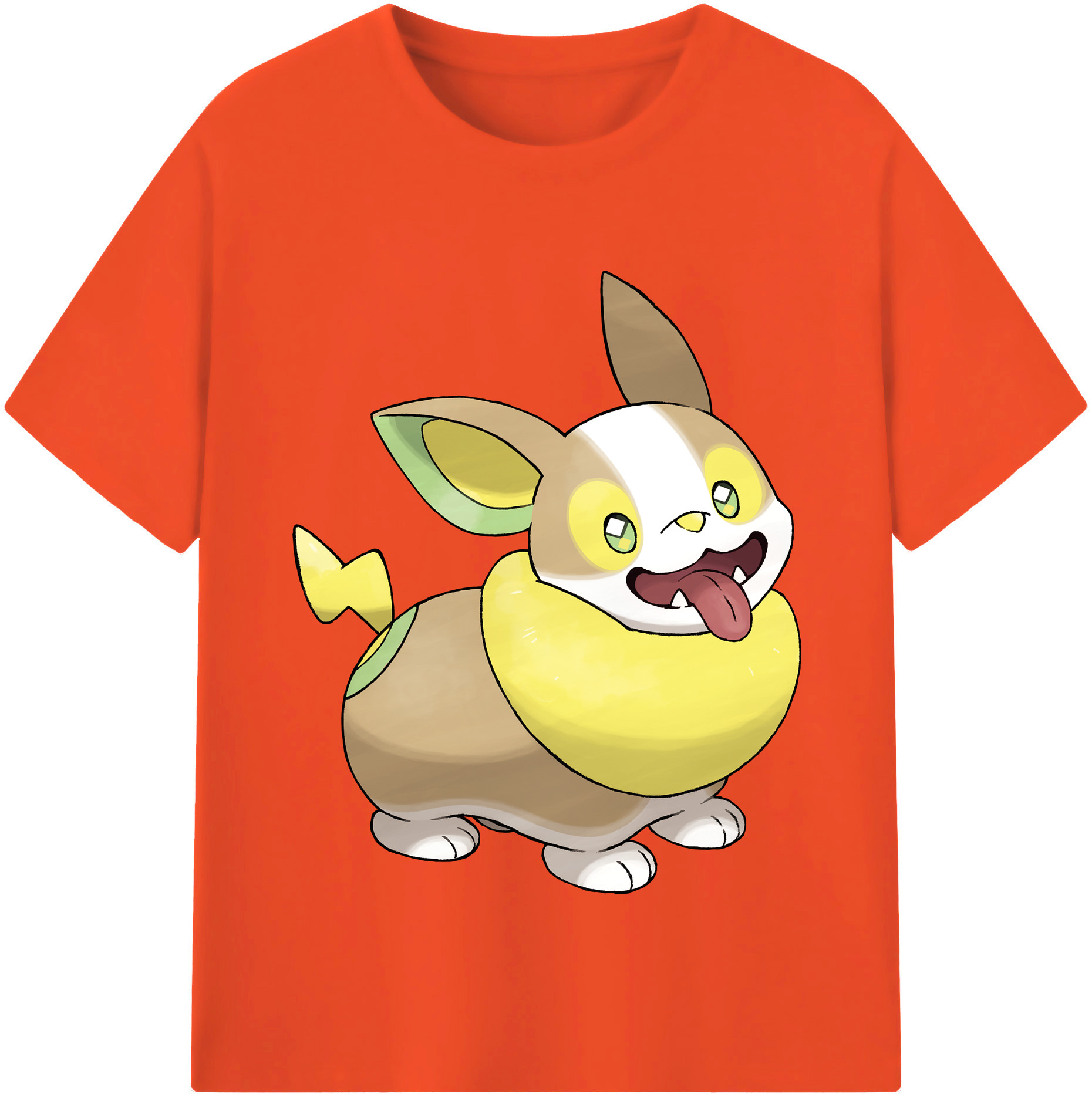 （画像用） ポケットモンスター Pokémon 綿100％半袖Tシャツ（フロントプリント）