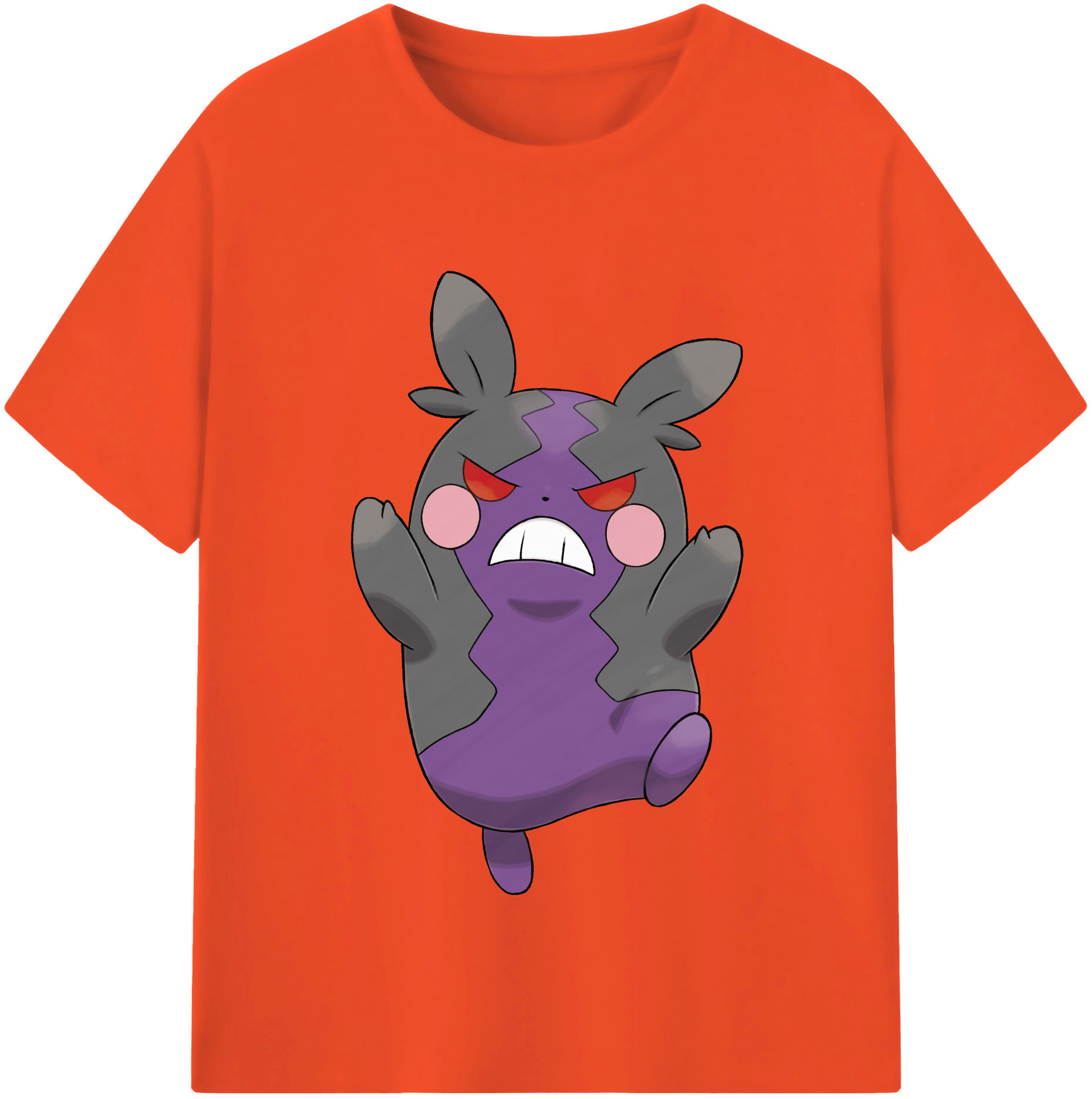 （画像用） ポケットモンスター Pokémon 綿100％半袖Tシャツ（フロントプリント）