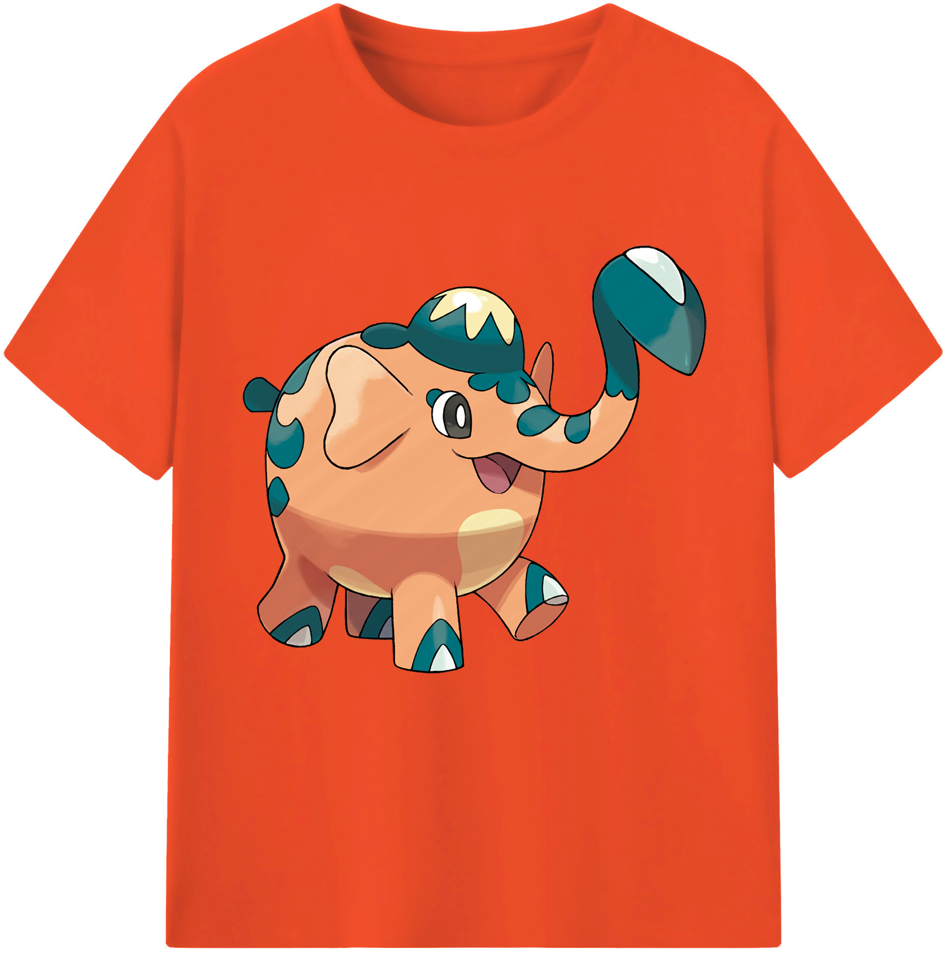 （画像用） ポケットモンスター Pokémon 綿100％半袖Tシャツ（フロントプリント）