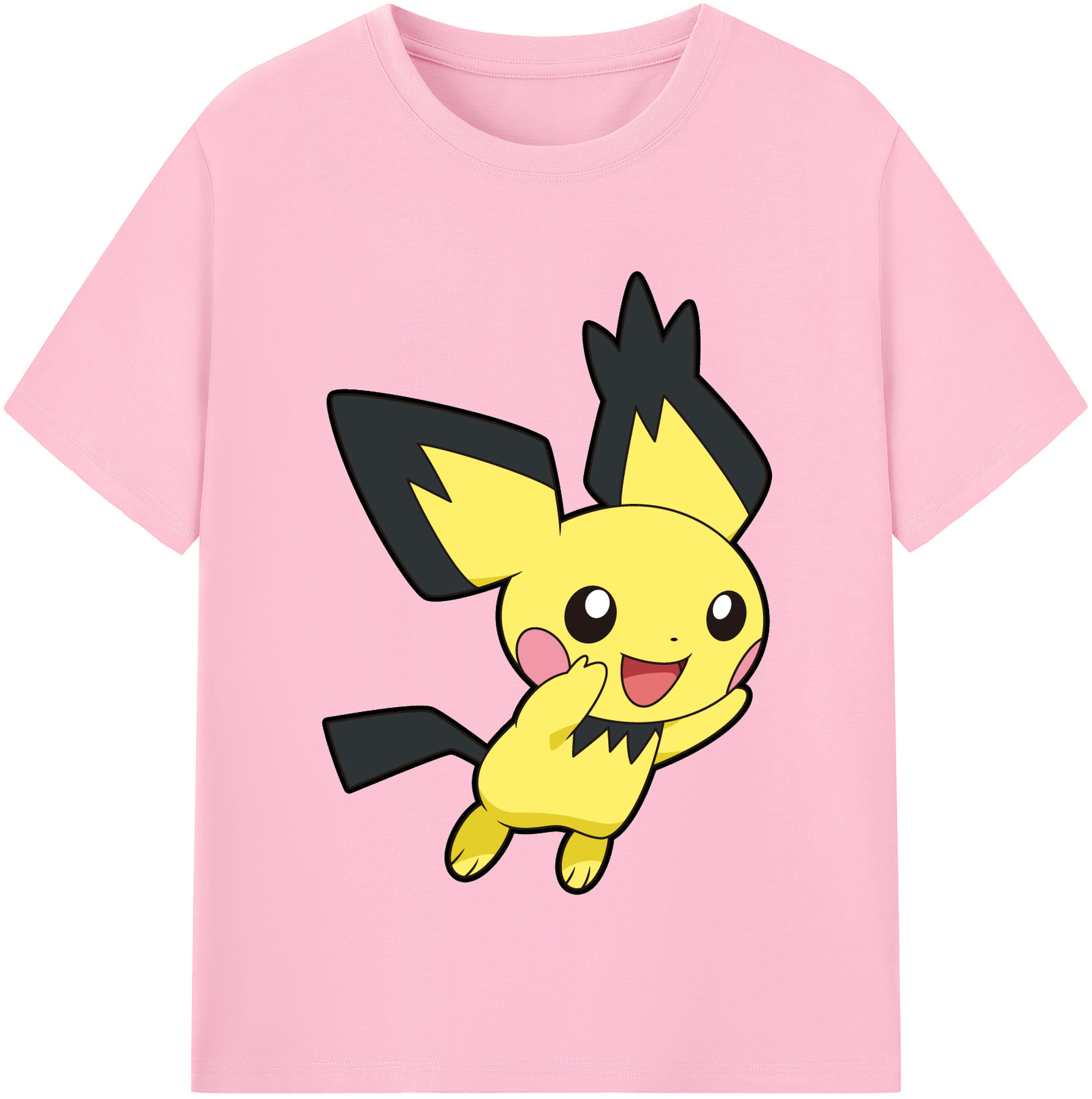 ポケットモンスター Pokémon 綿100％半袖Tシャツ（フロントプリント）
