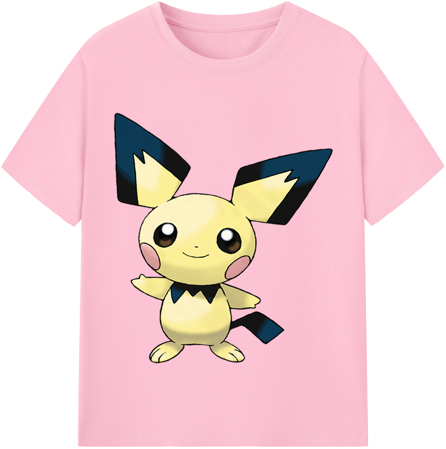 （画像用） ポケットモンスター Pokémon 綿100％半袖Tシャツ（フロントプリント）