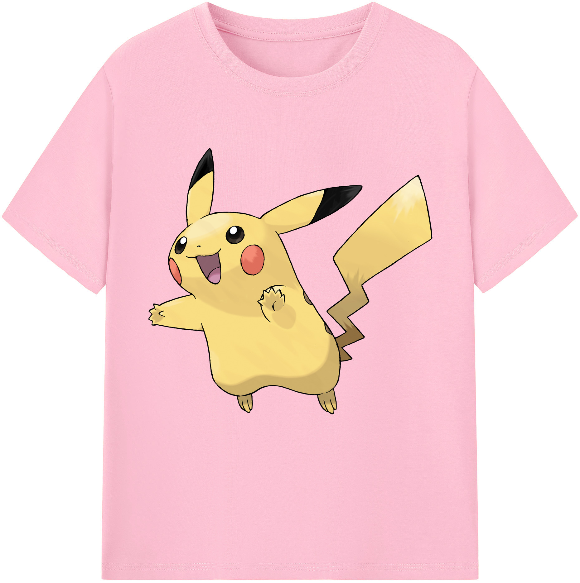（画像用） ポケットモンスター Pokémon 綿100％半袖Tシャツ（フロントプリント）
