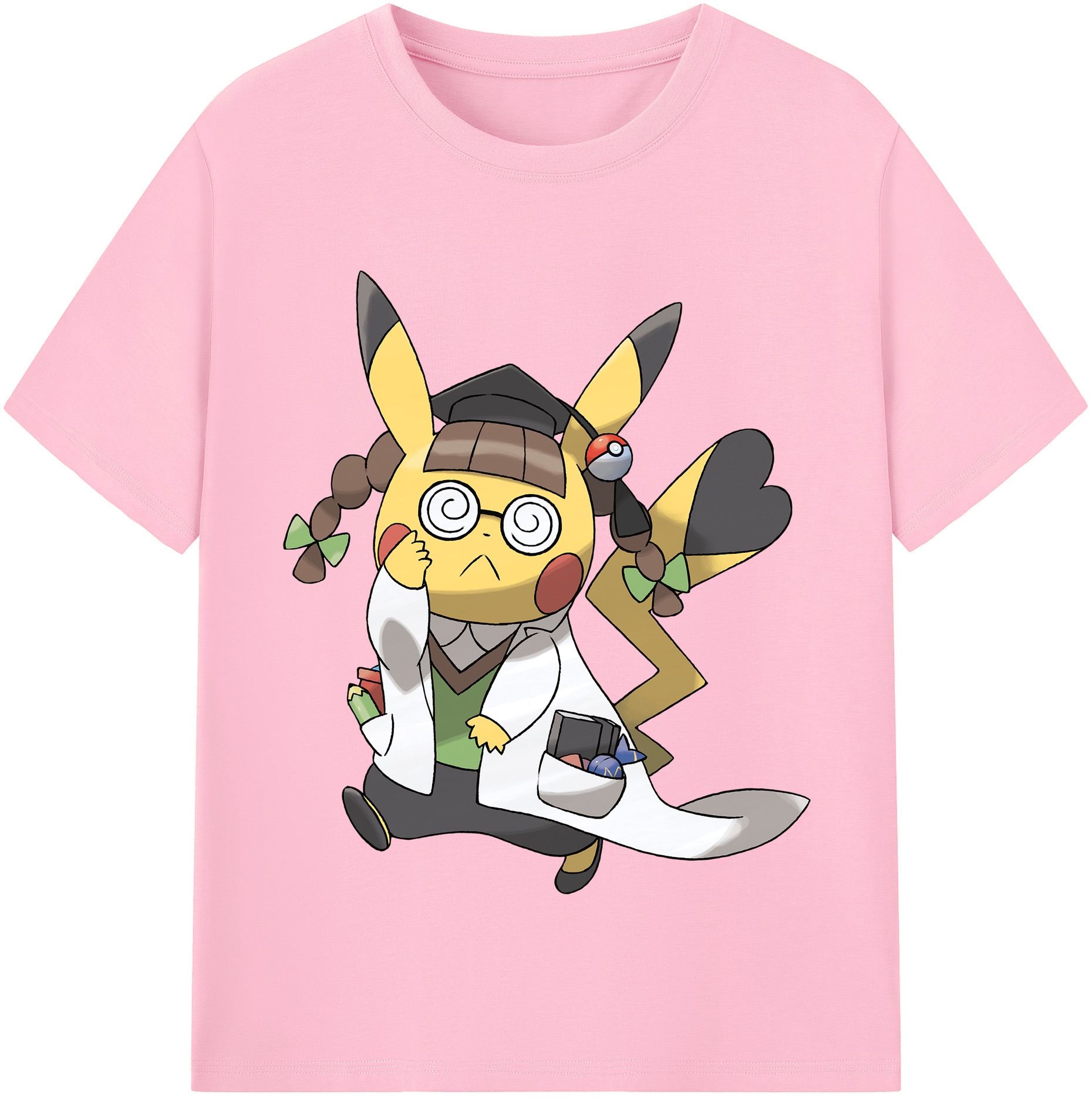 （画像用） ポケットモンスター Pokémon 綿100％半袖Tシャツ（フロントプリント）