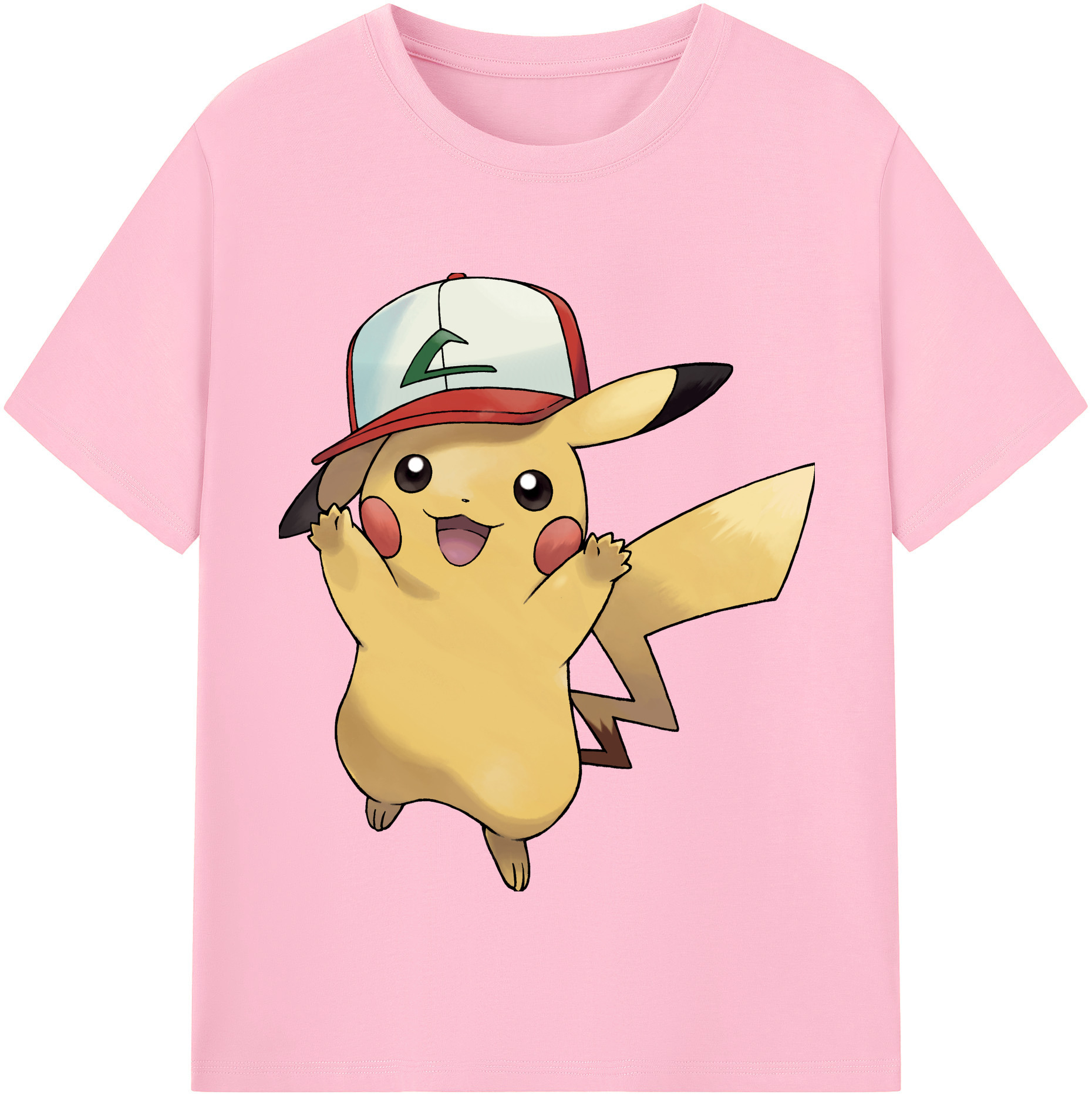 （画像用） ポケットモンスター Pokémon 綿100％半袖Tシャツ（フロントプリント）