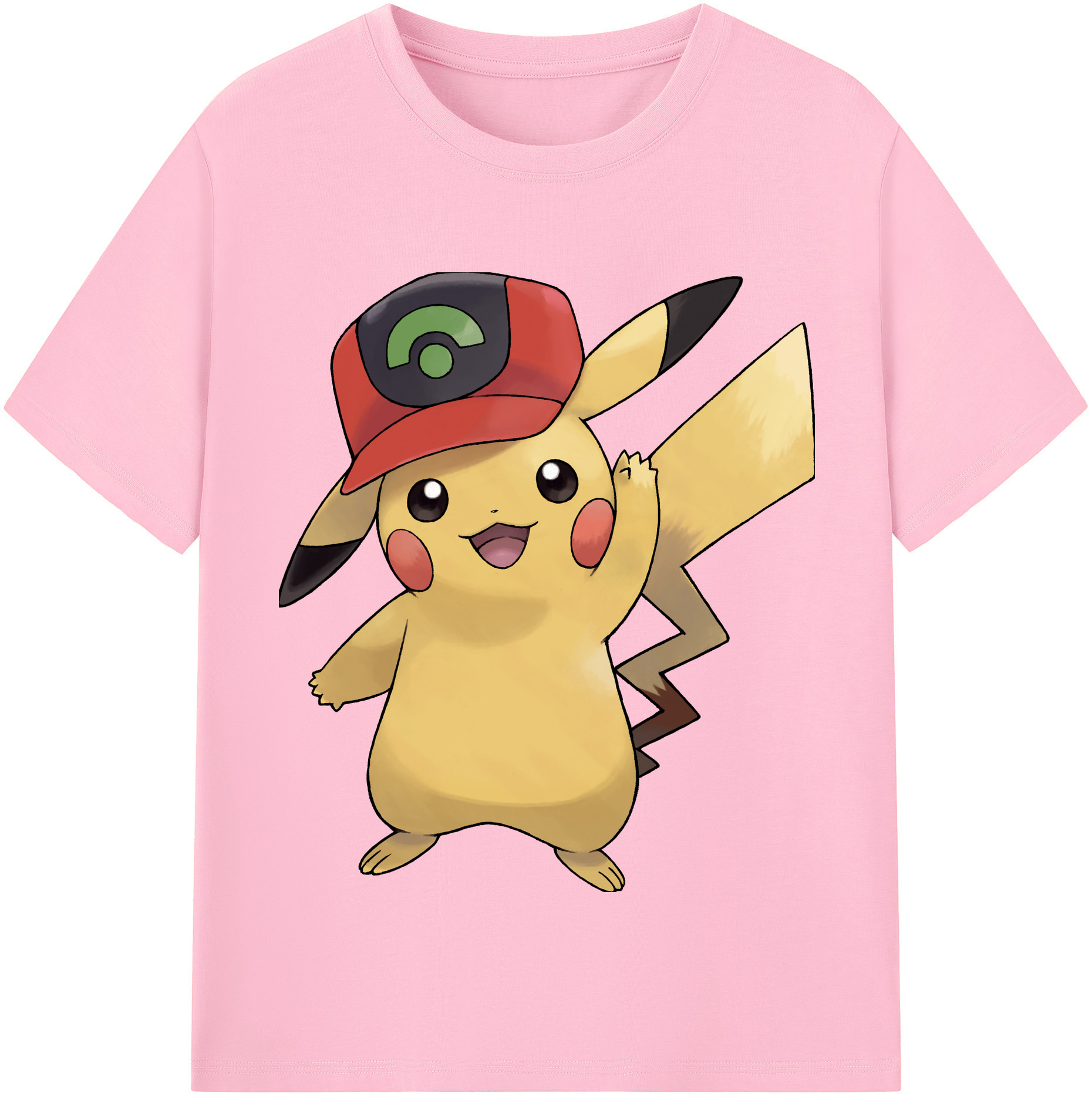 （画像用） ポケットモンスター Pokémon 綿100％半袖Tシャツ（フロントプリント）