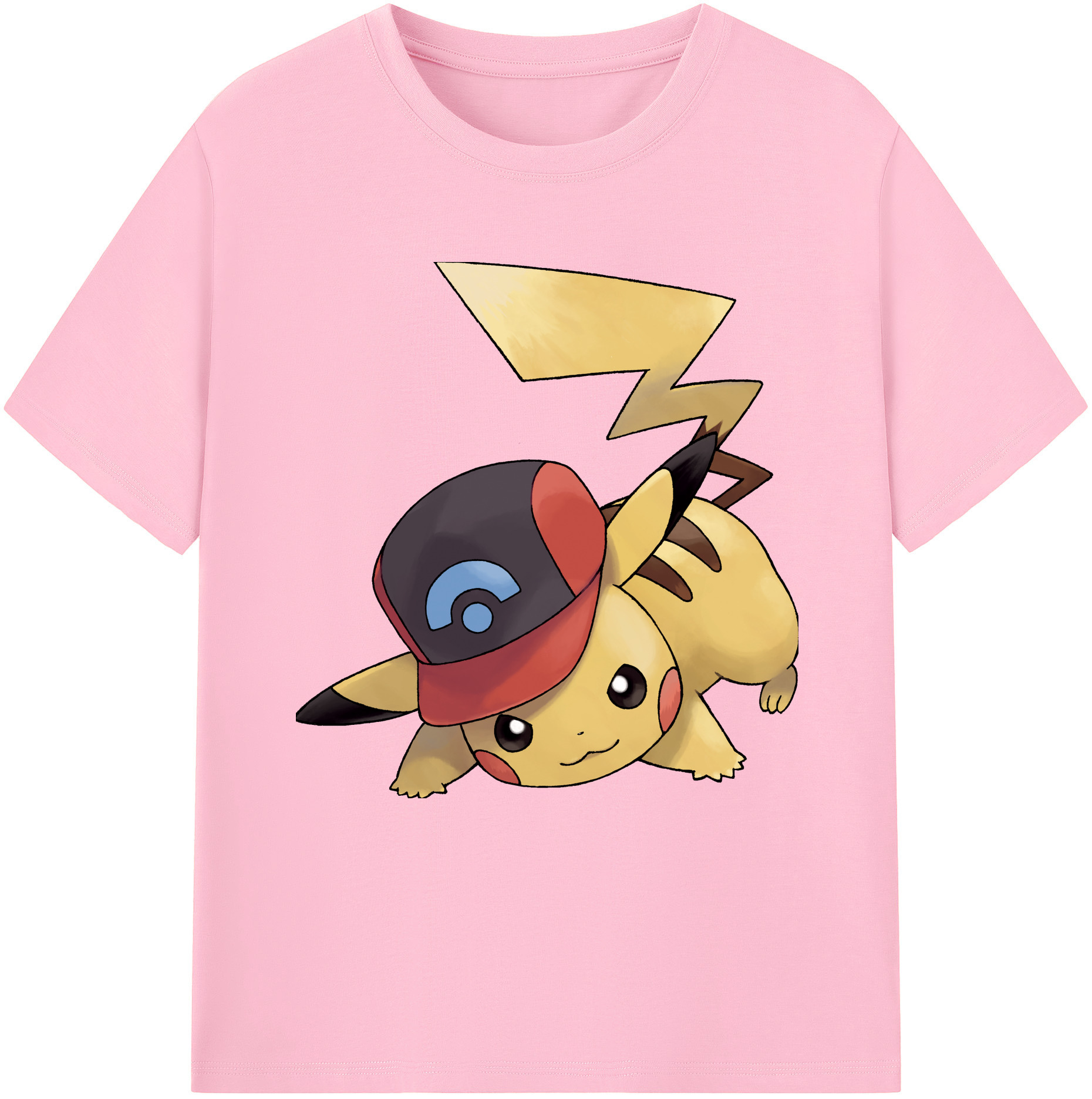 （画像用） ポケットモンスター Pokémon 綿100％半袖Tシャツ（フロントプリント）