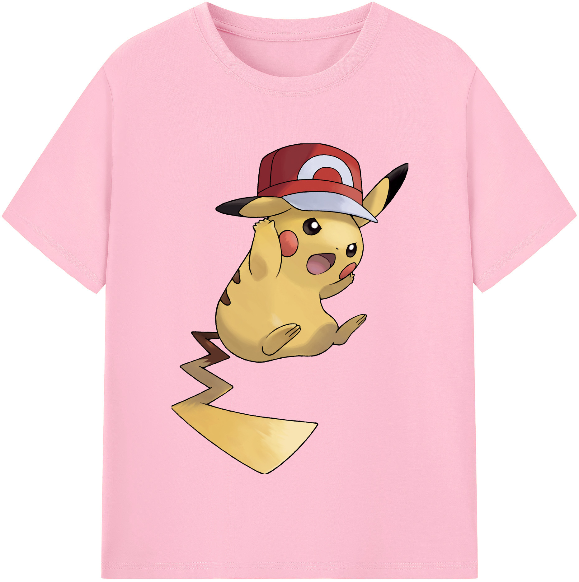 （画像用） ポケットモンスター Pokémon 綿100％半袖Tシャツ（フロントプリント）