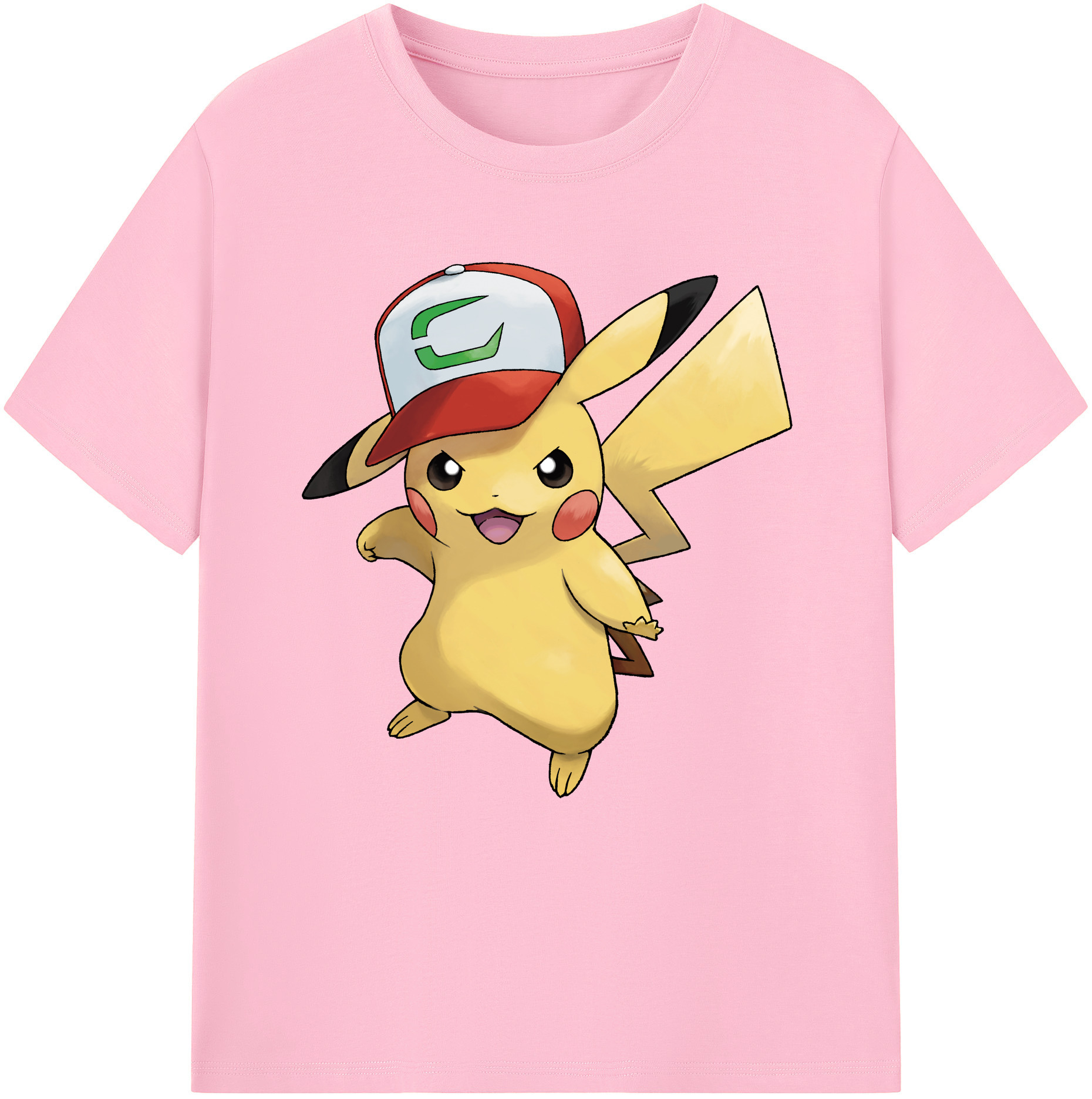 （画像用） ポケットモンスター Pokémon 綿100％半袖Tシャツ（フロントプリント）