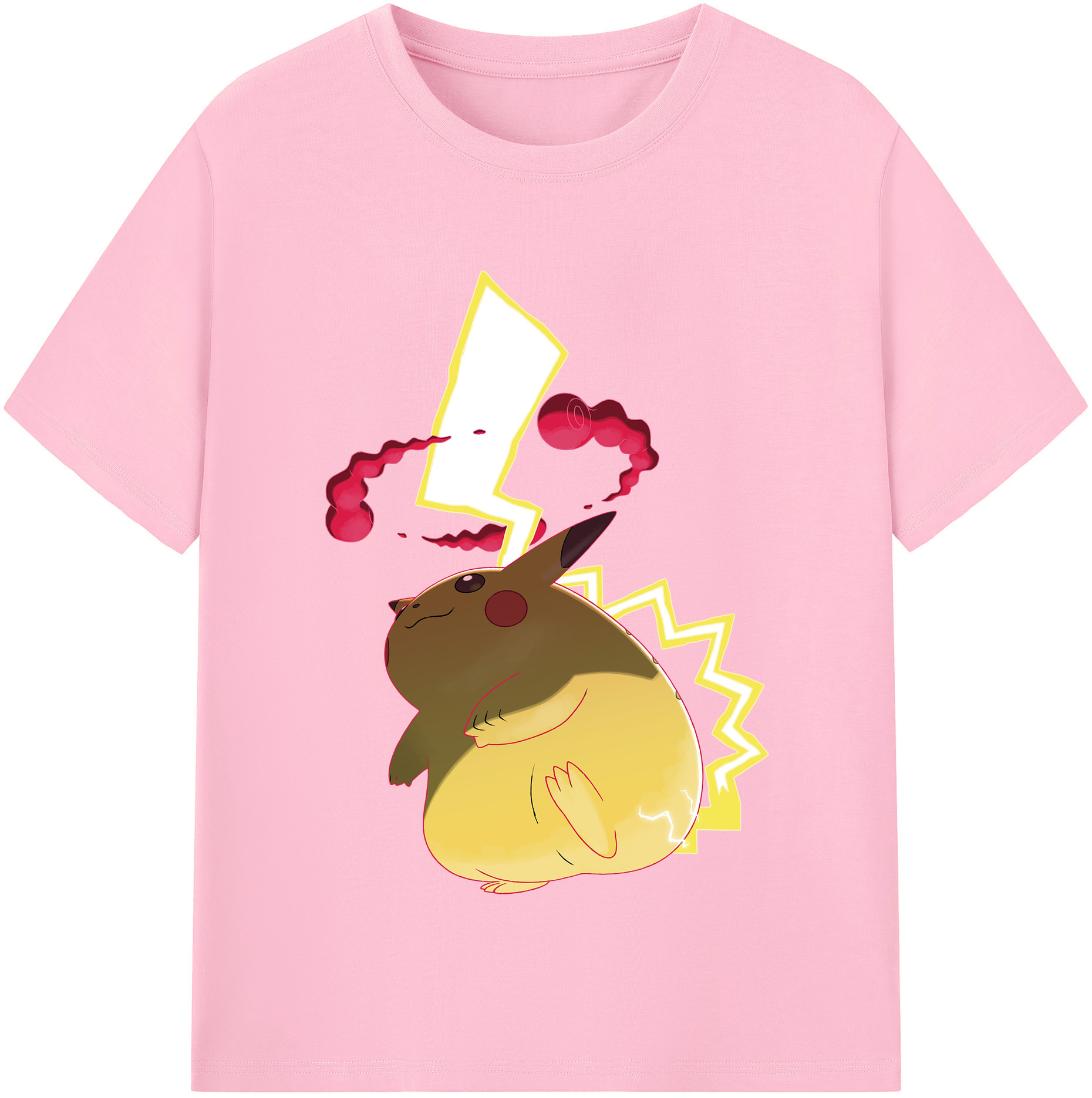 （画像用） ポケットモンスター Pokémon 綿100％半袖Tシャツ（フロントプリント）