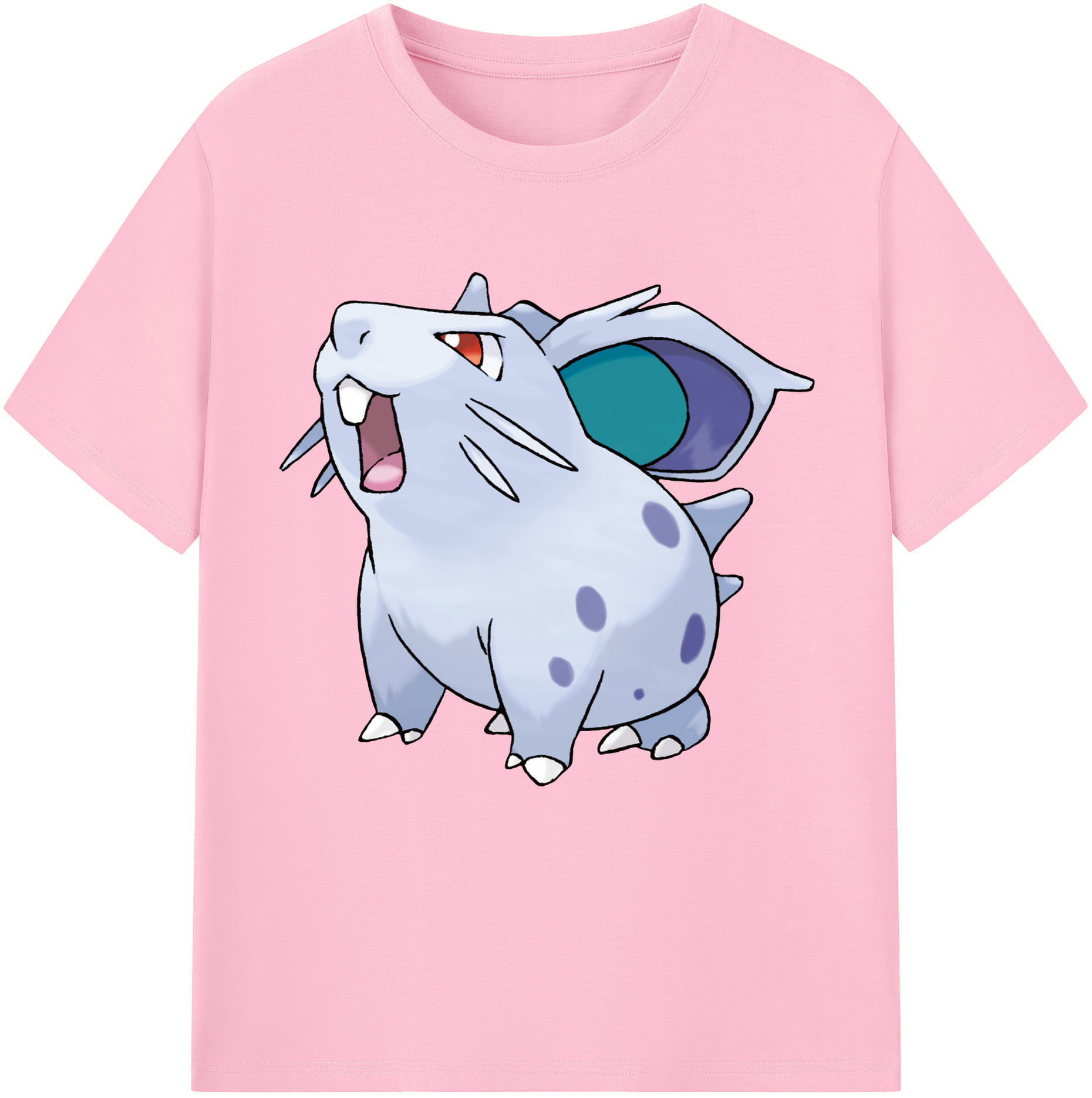 （画像用） ポケットモンスター Pokémon 綿100％半袖Tシャツ（フロントプリント）