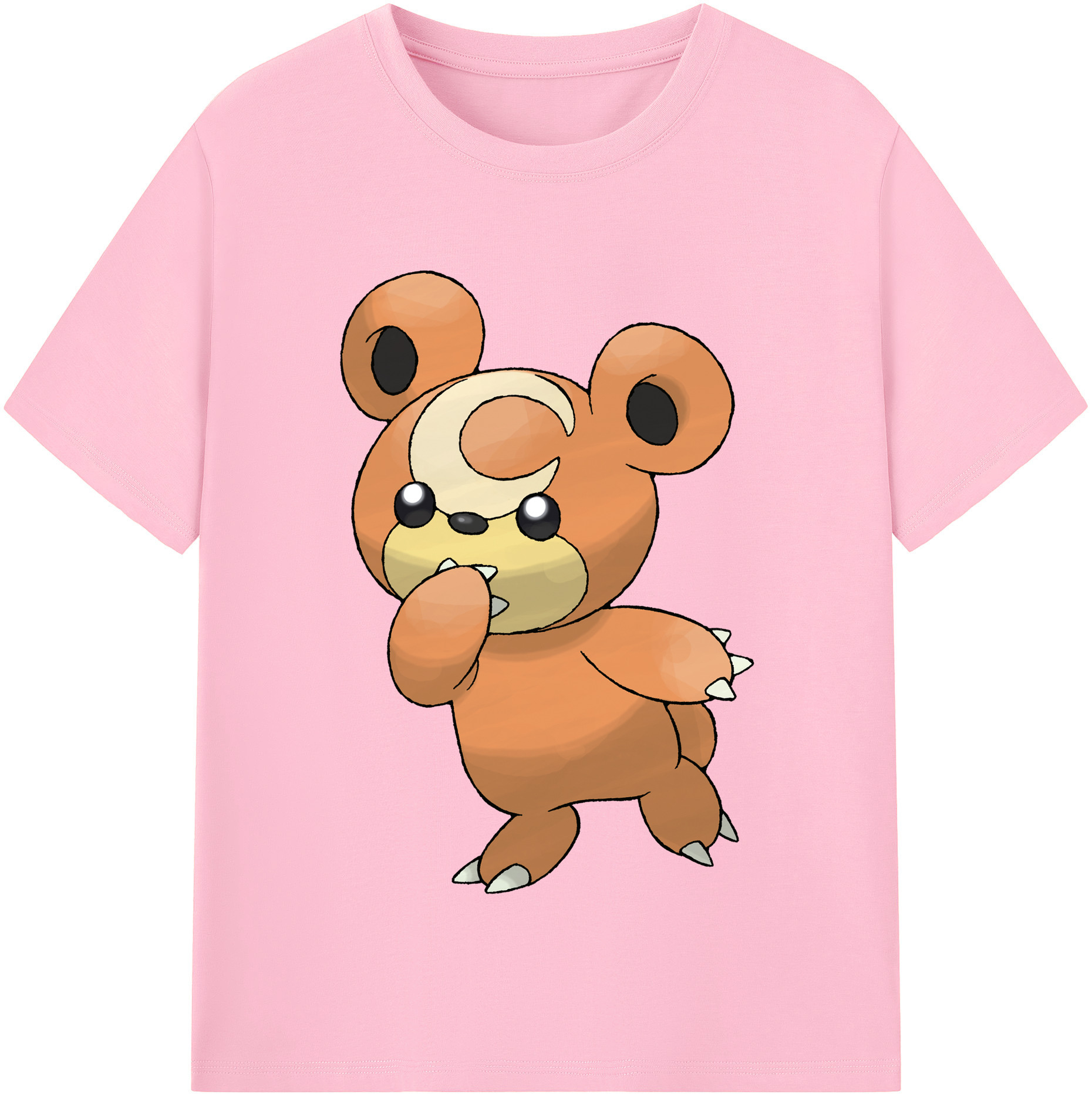 （画像用） ポケットモンスター Pokémon 綿100％半袖Tシャツ（フロントプリント）
