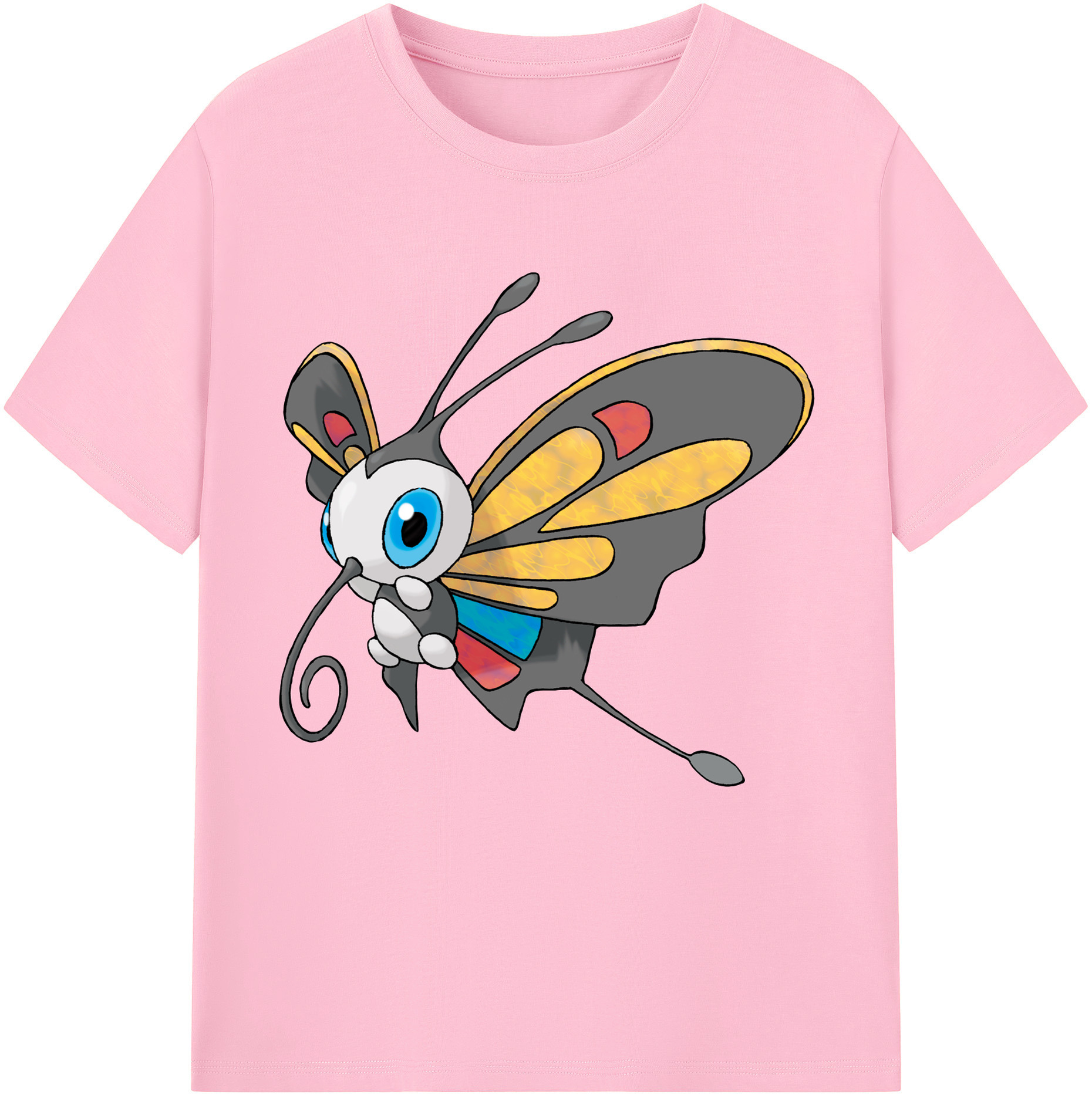 （画像用） ポケットモンスター Pokémon 綿100％半袖Tシャツ（フロントプリント）