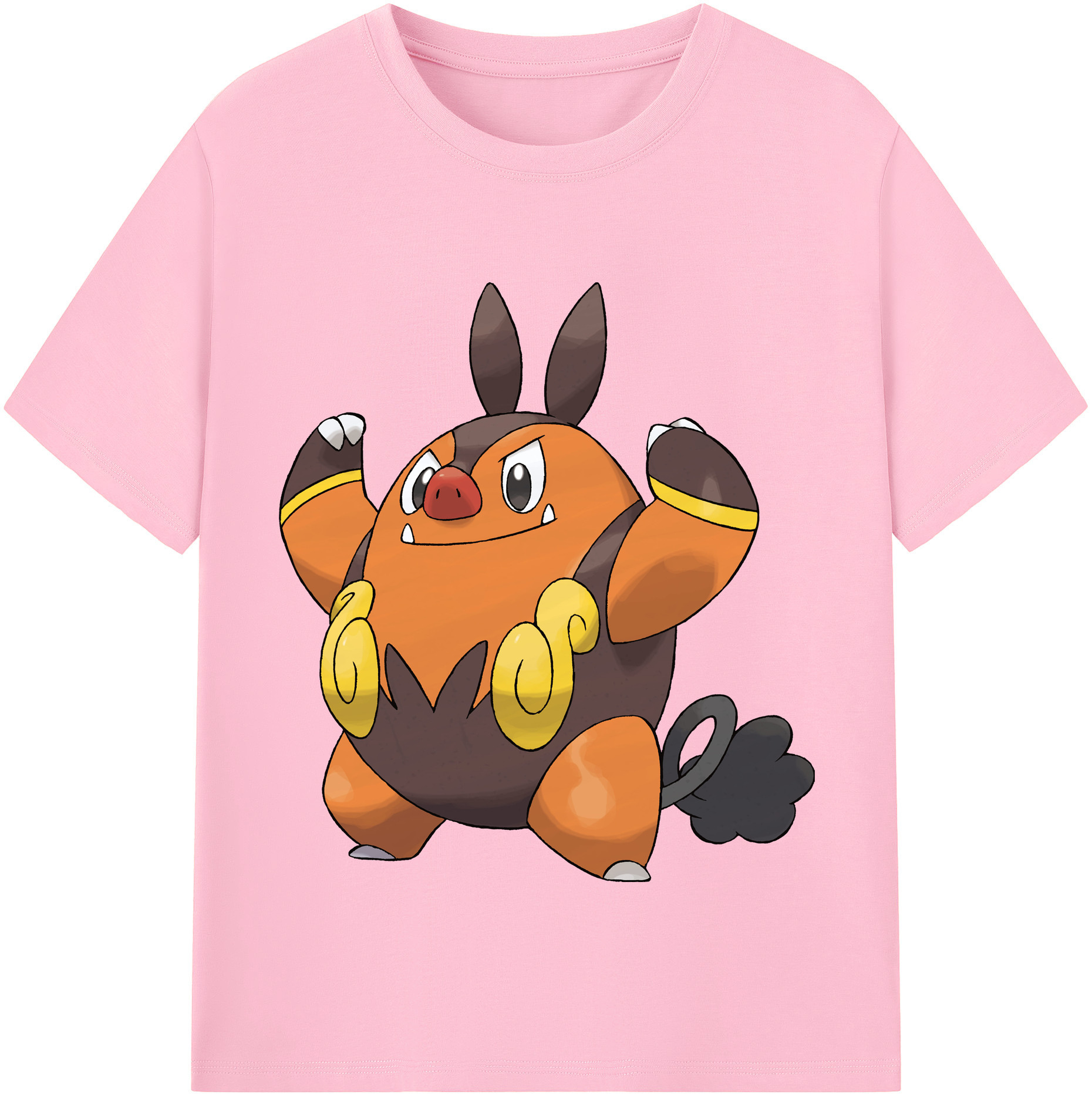 （画像用） ポケットモンスター Pokémon 綿100％半袖Tシャツ（フロントプリント）