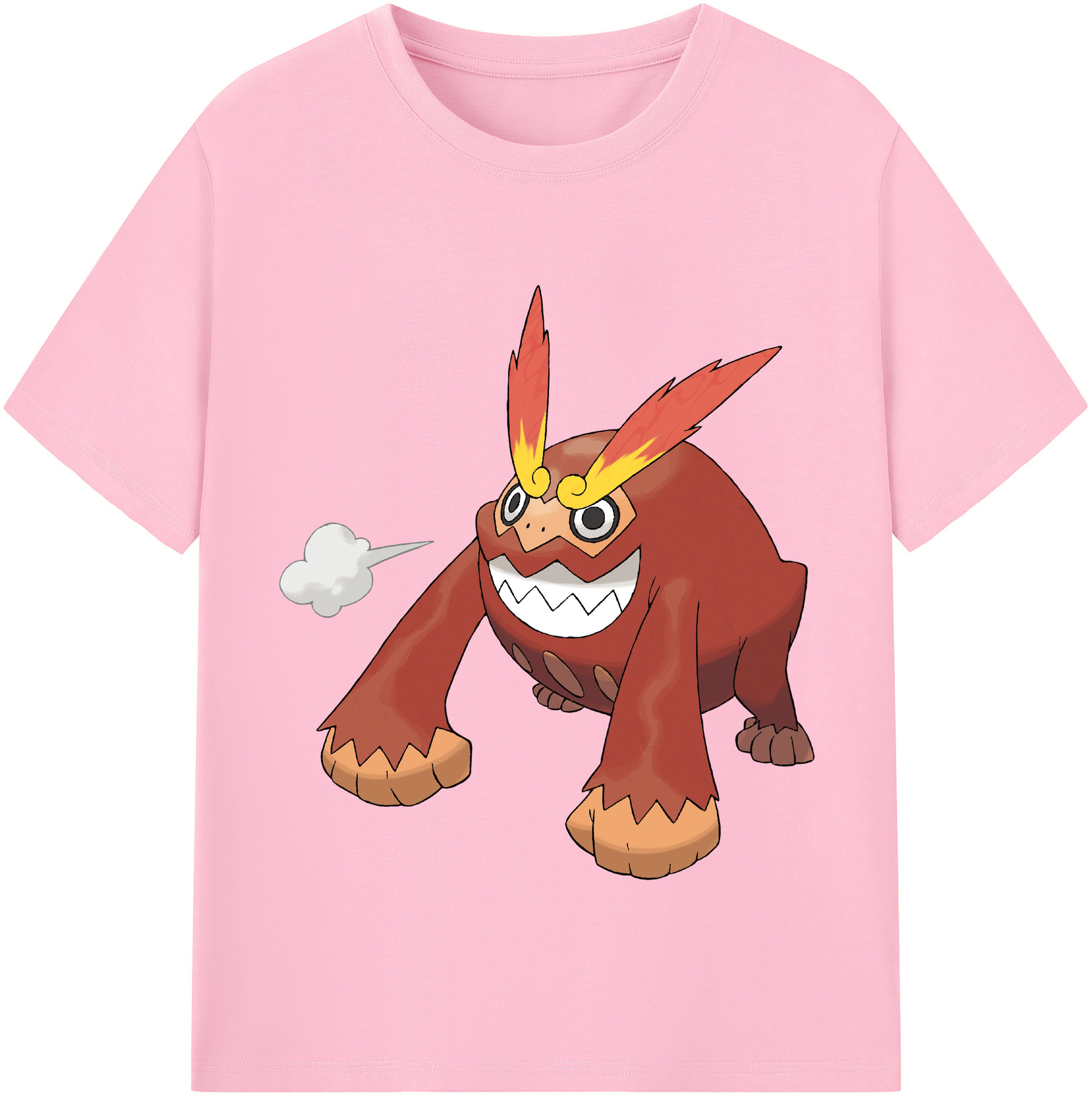 （画像用） ポケットモンスター Pokémon 綿100％半袖Tシャツ（フロントプリント）