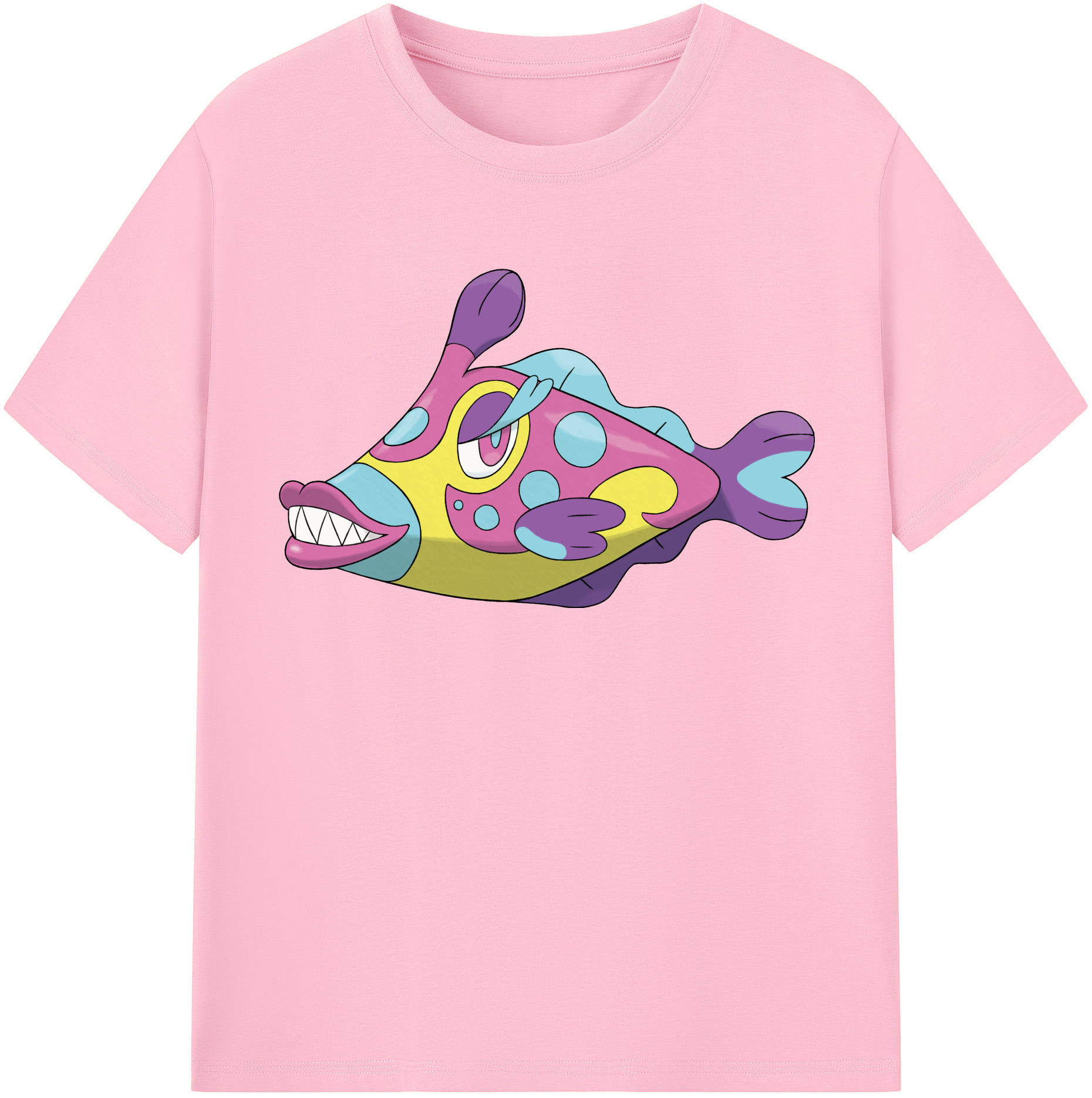 （画像用） ポケットモンスター Pokémon 綿100％半袖Tシャツ（フロントプリント）